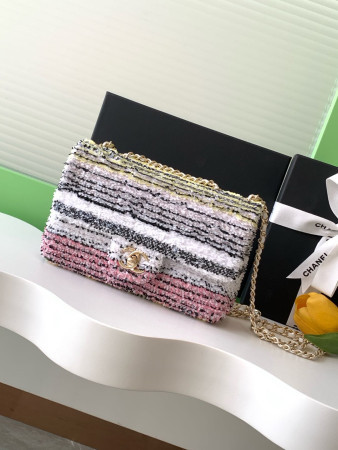 Ch*el flap bag 14x21x8cm