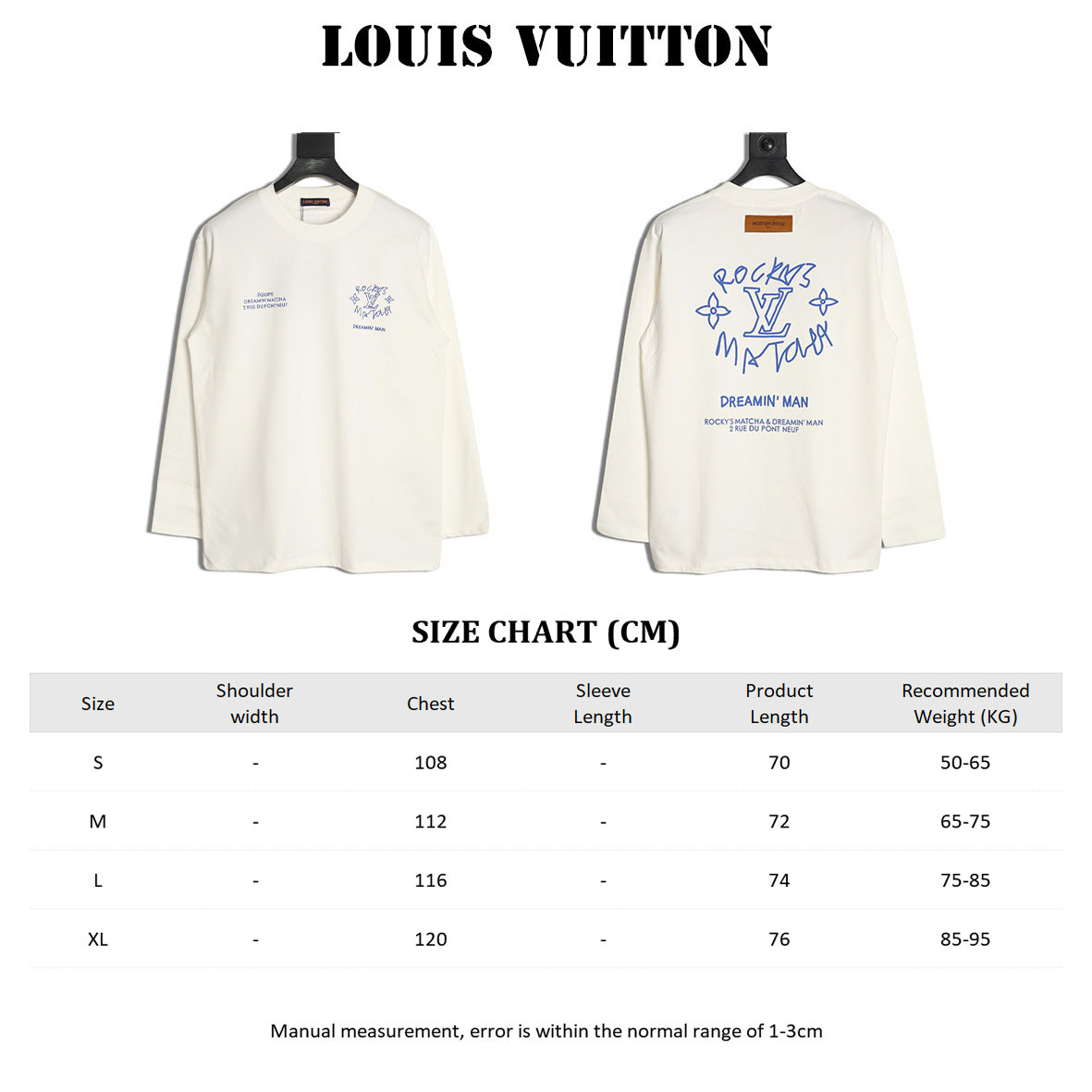 l0*is V*t0n 25fw long-sleeved t-shirt