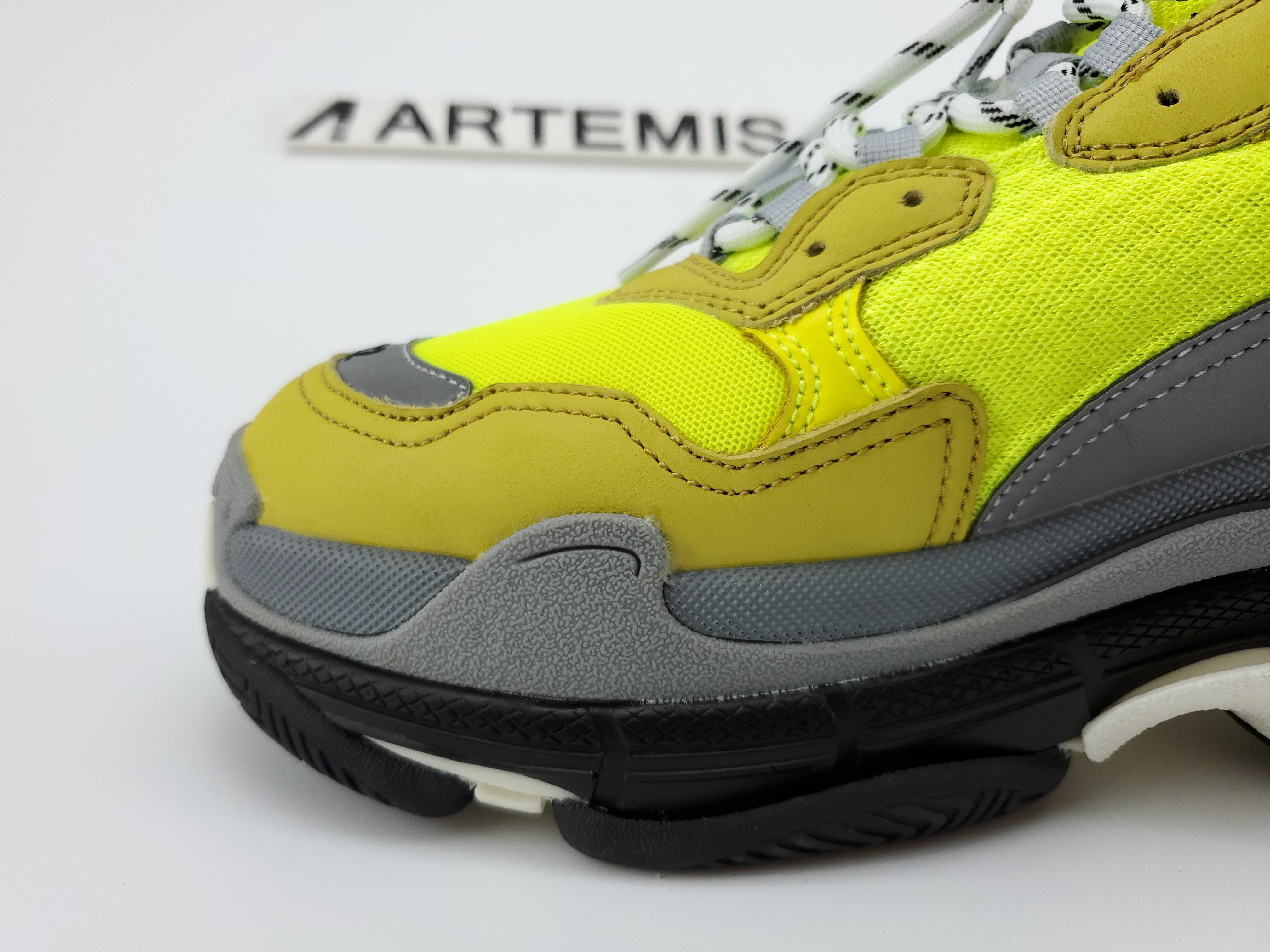 Balenciga Triple S Yellow Fluo