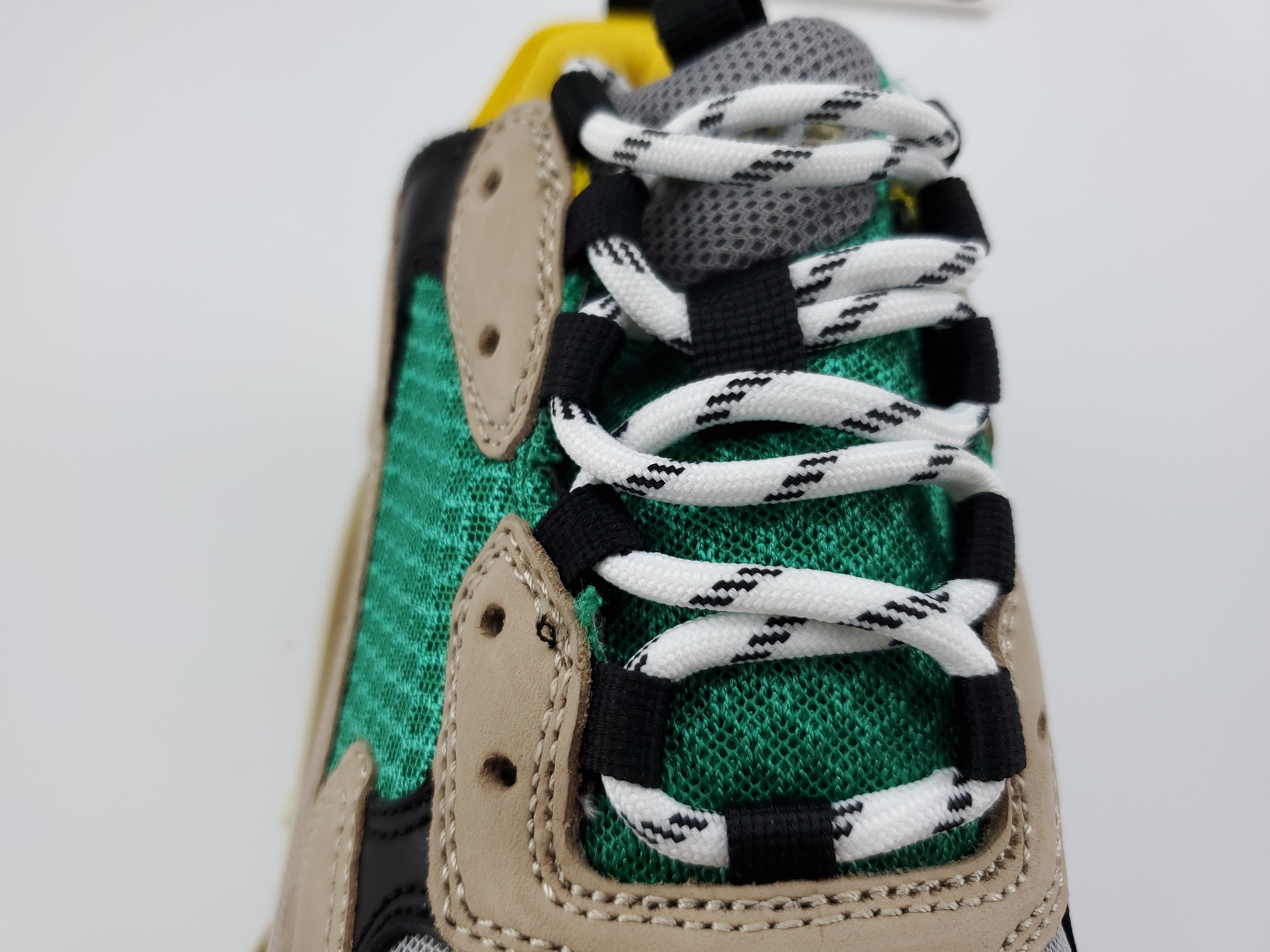Balenciga Triple S Beige Green Yellow (2018 Reissue)