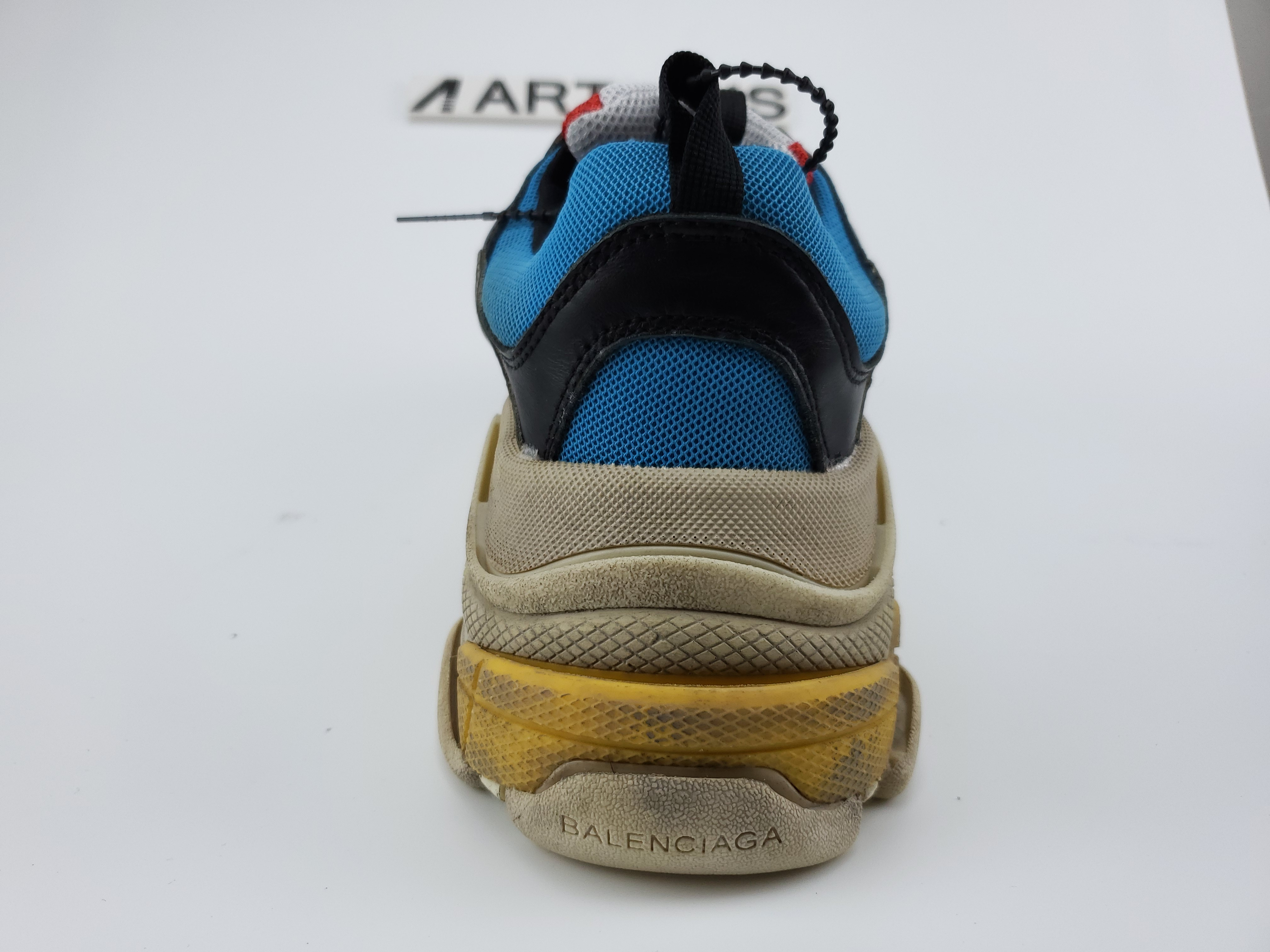 Balenciga Triple S Grey Red Blue (2018 Reissue)