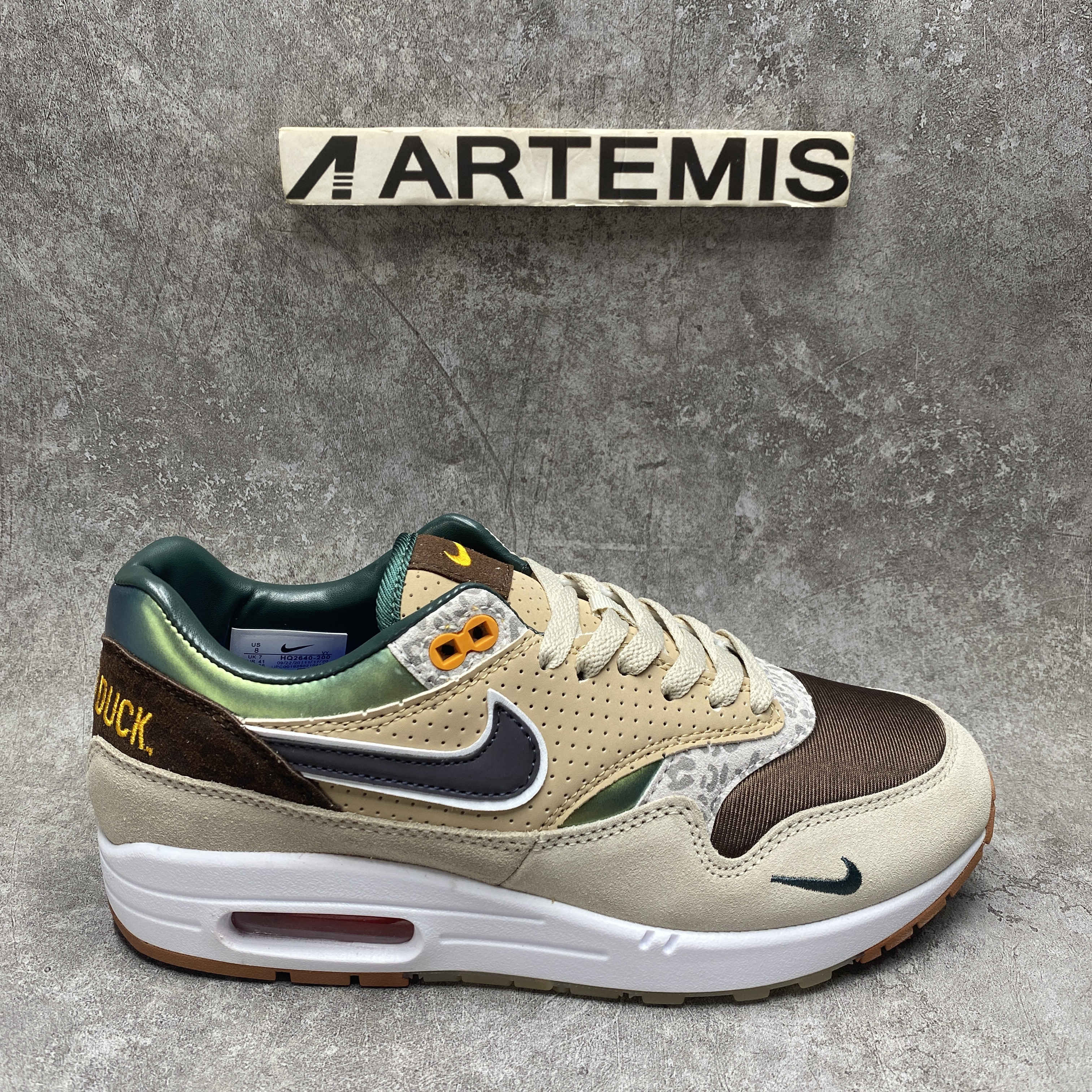 UA Nike Air Max 1 '87 Premium University of Oregon PE