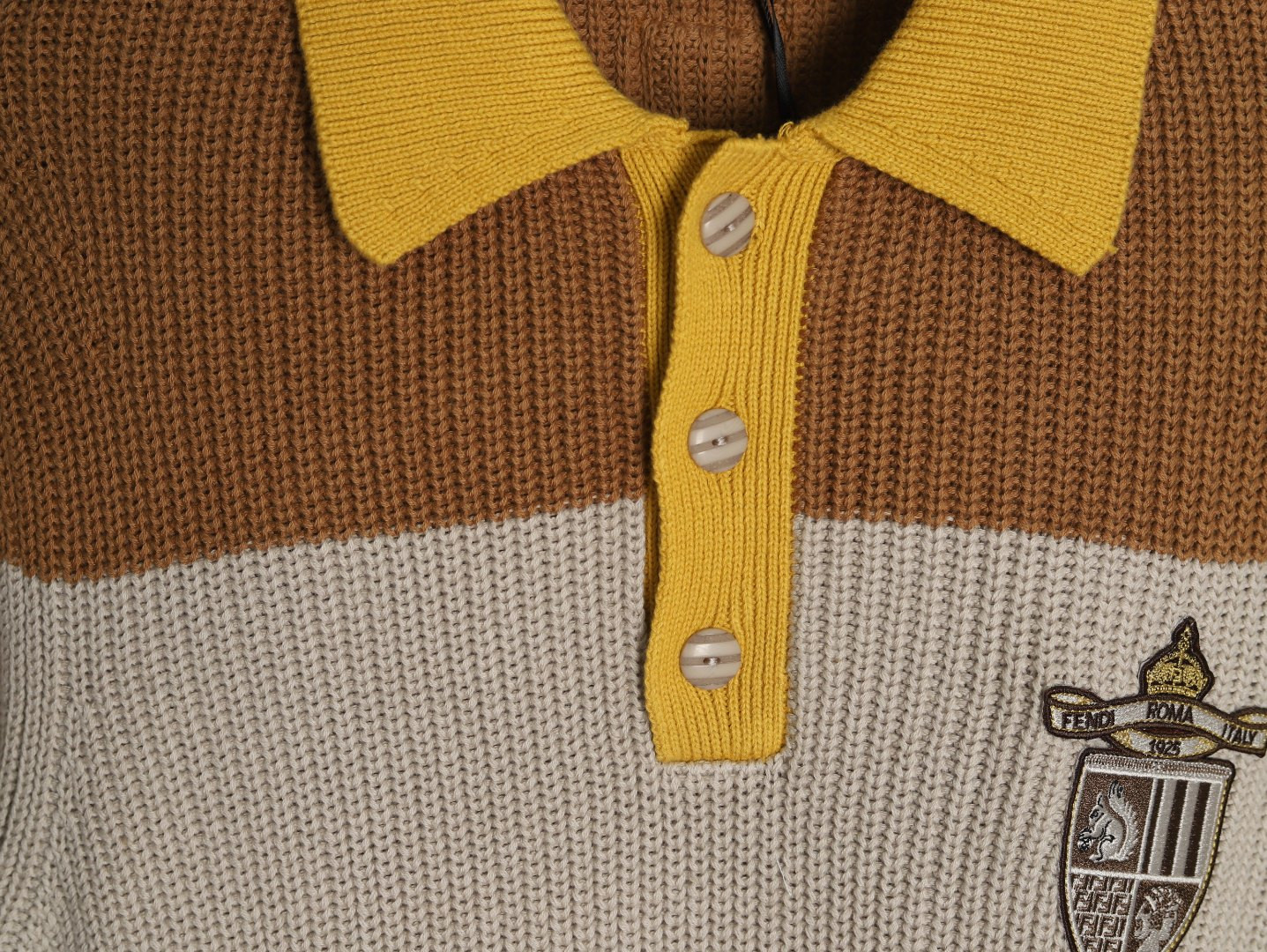 F**di fd knitting short-sleeved