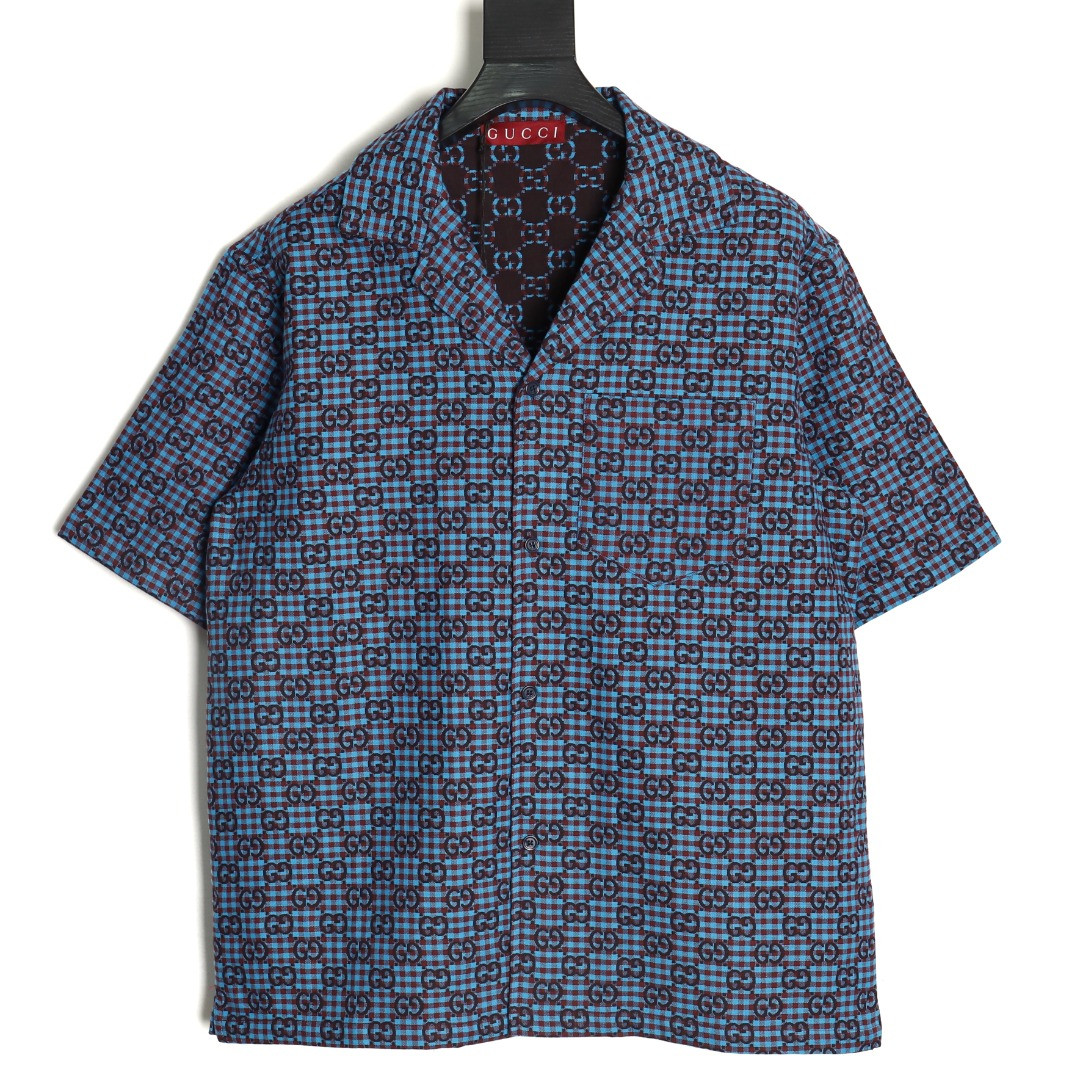 G*u*i 25ss short-sleeved shirts