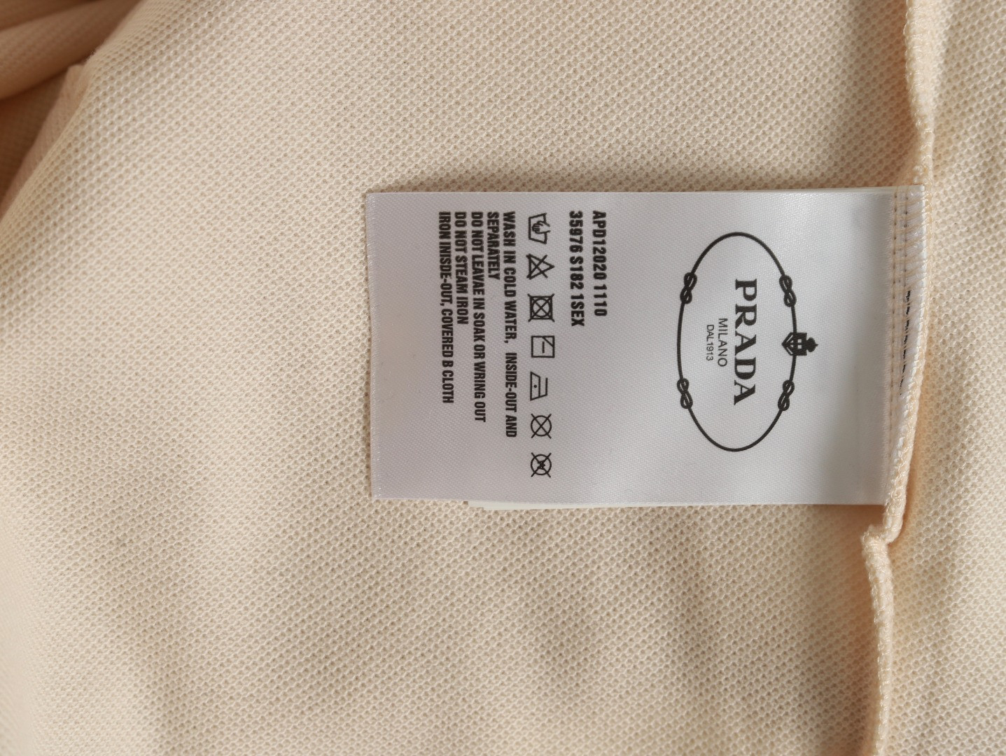 Pra*a short-sleeved polo shirt