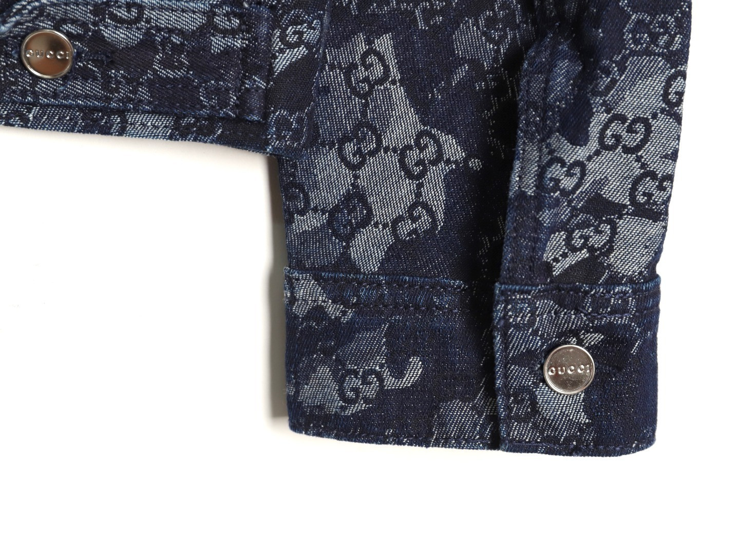 G*u*i guc denim coats suit