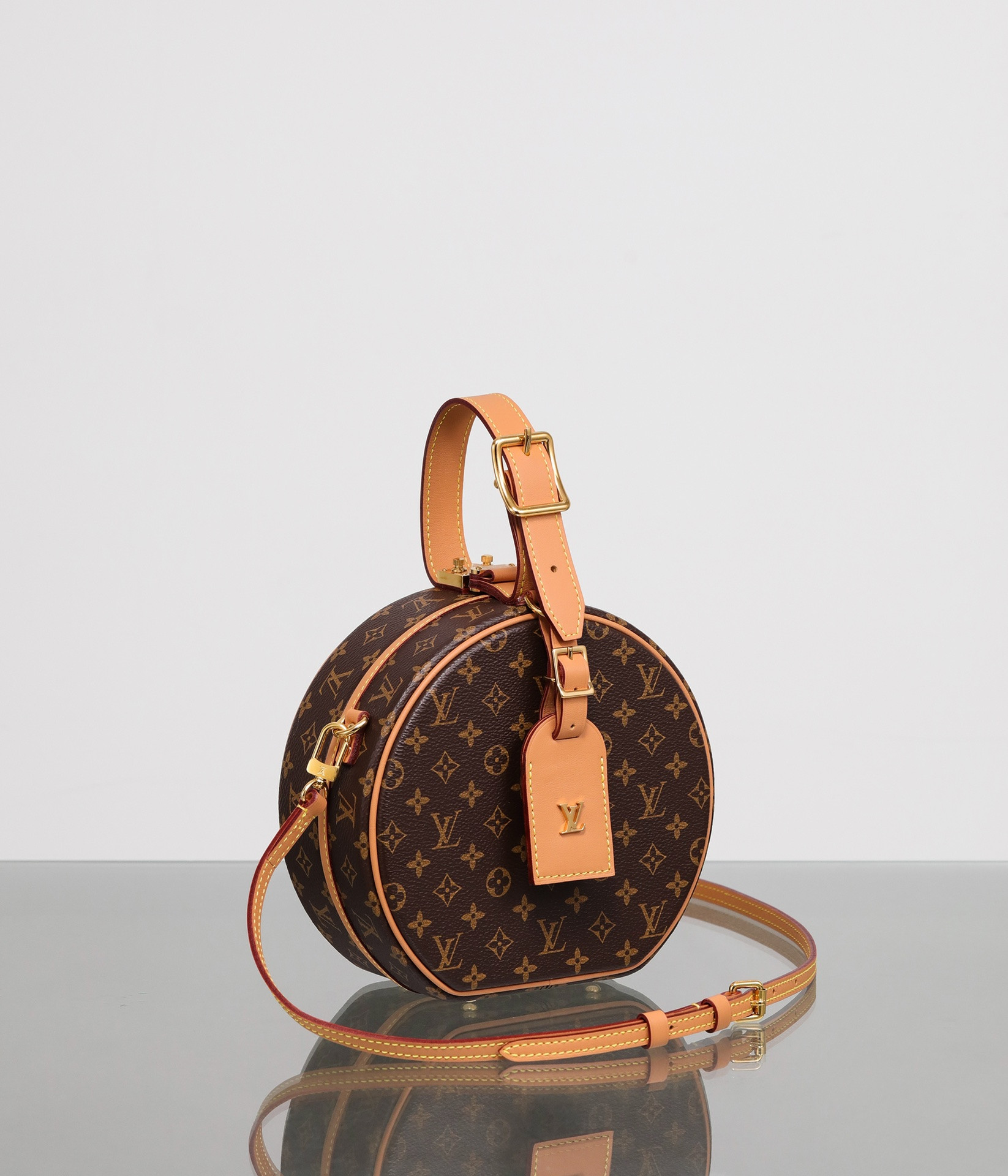 LV  Petite Boite Chapeau  M43514 6.9 x 6.5 x 3 inches