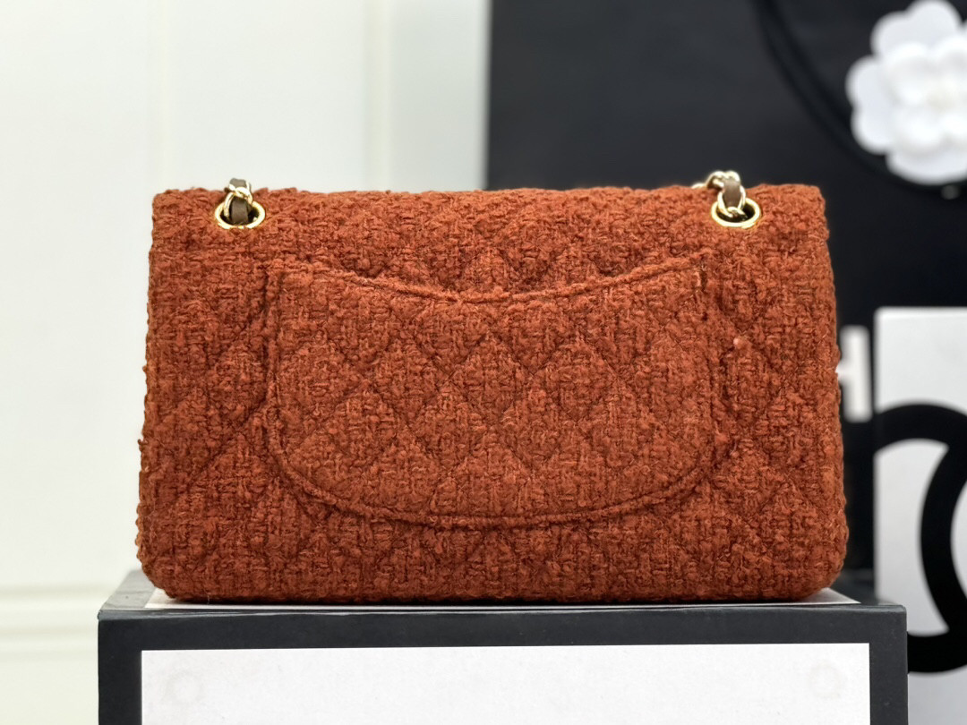 Ch*el mini classic 11.12 handbag 25 15.5 × 25.5 × 6.5 cm