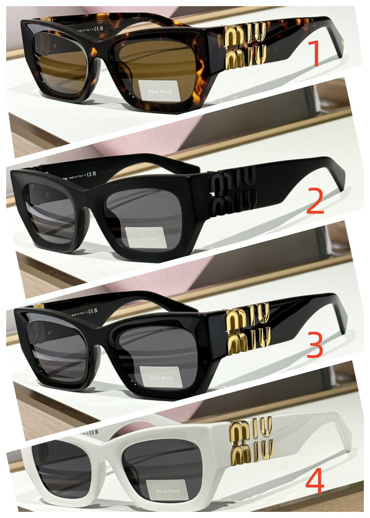 Miu Miu Glasses SMU11W 54-21-135