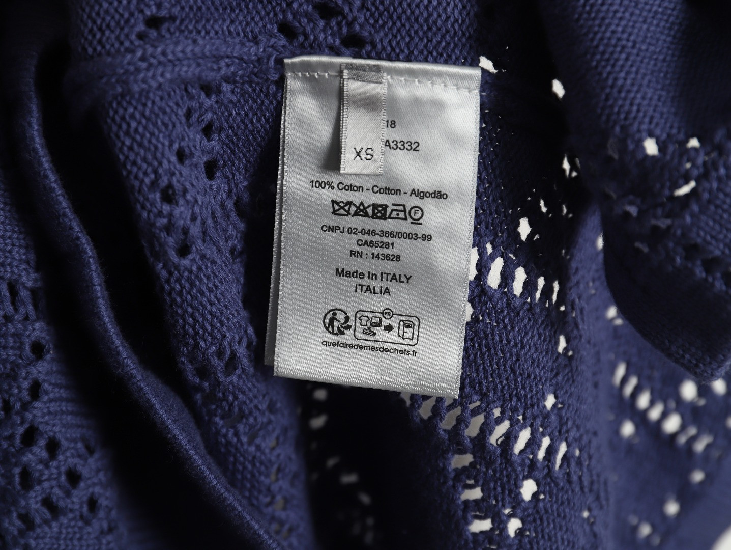 D*or 24ss knitting short-sleeved