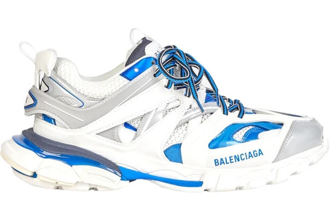 Balenciga Track White Blue