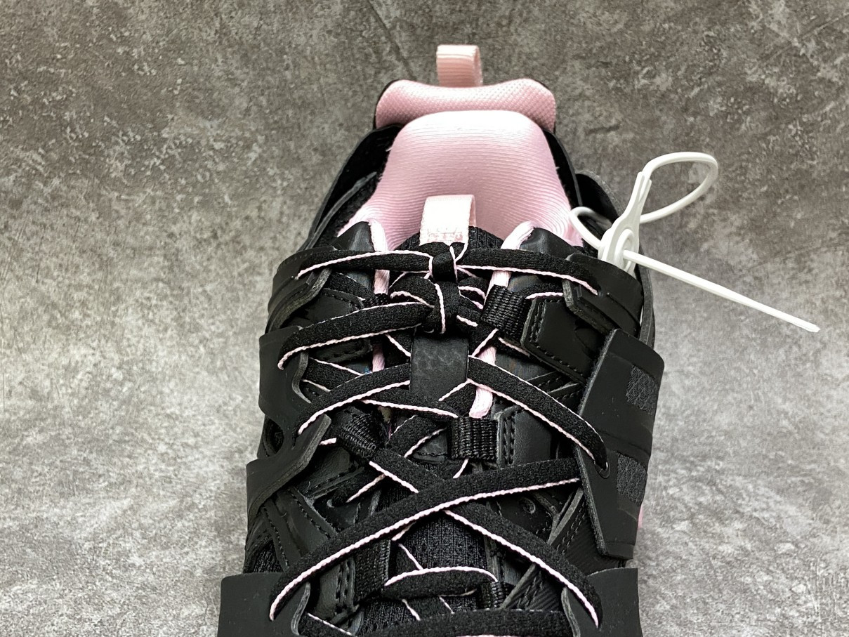 Balenciga Track Black Pink With Led Light