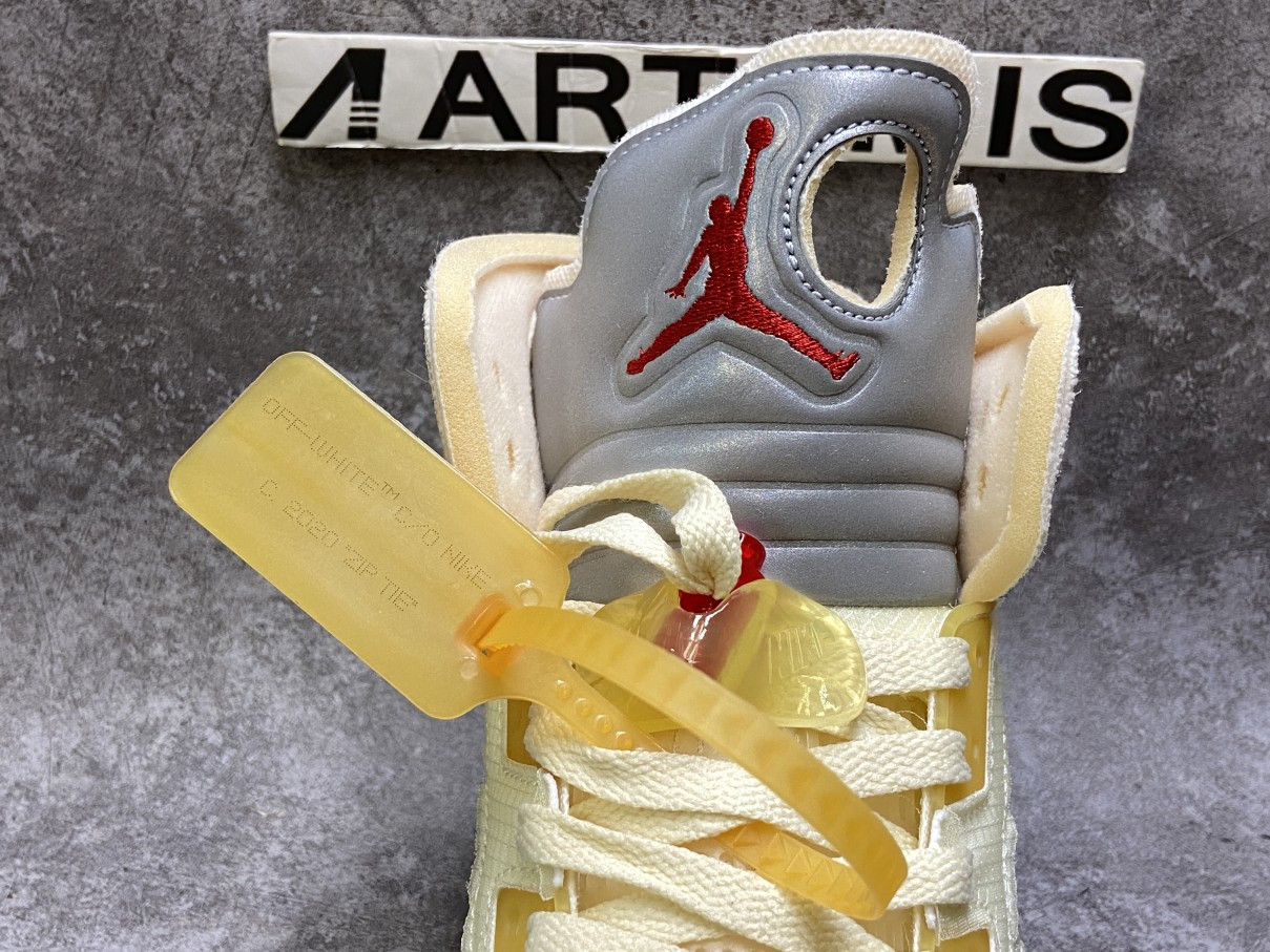 Air Jordan 5 Retro OFF-WHITE Sail