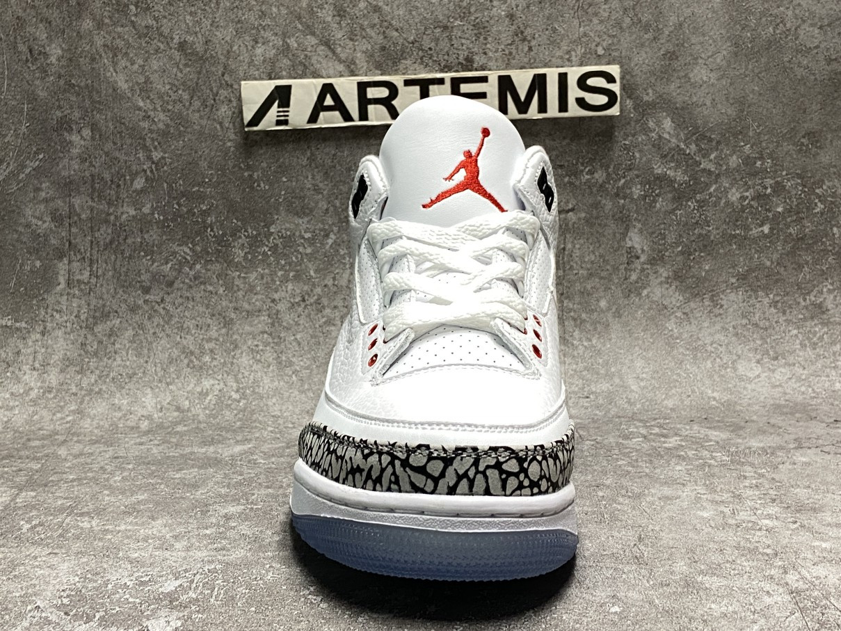 Air Jordan 3 Retro Free Throw Line White Cement