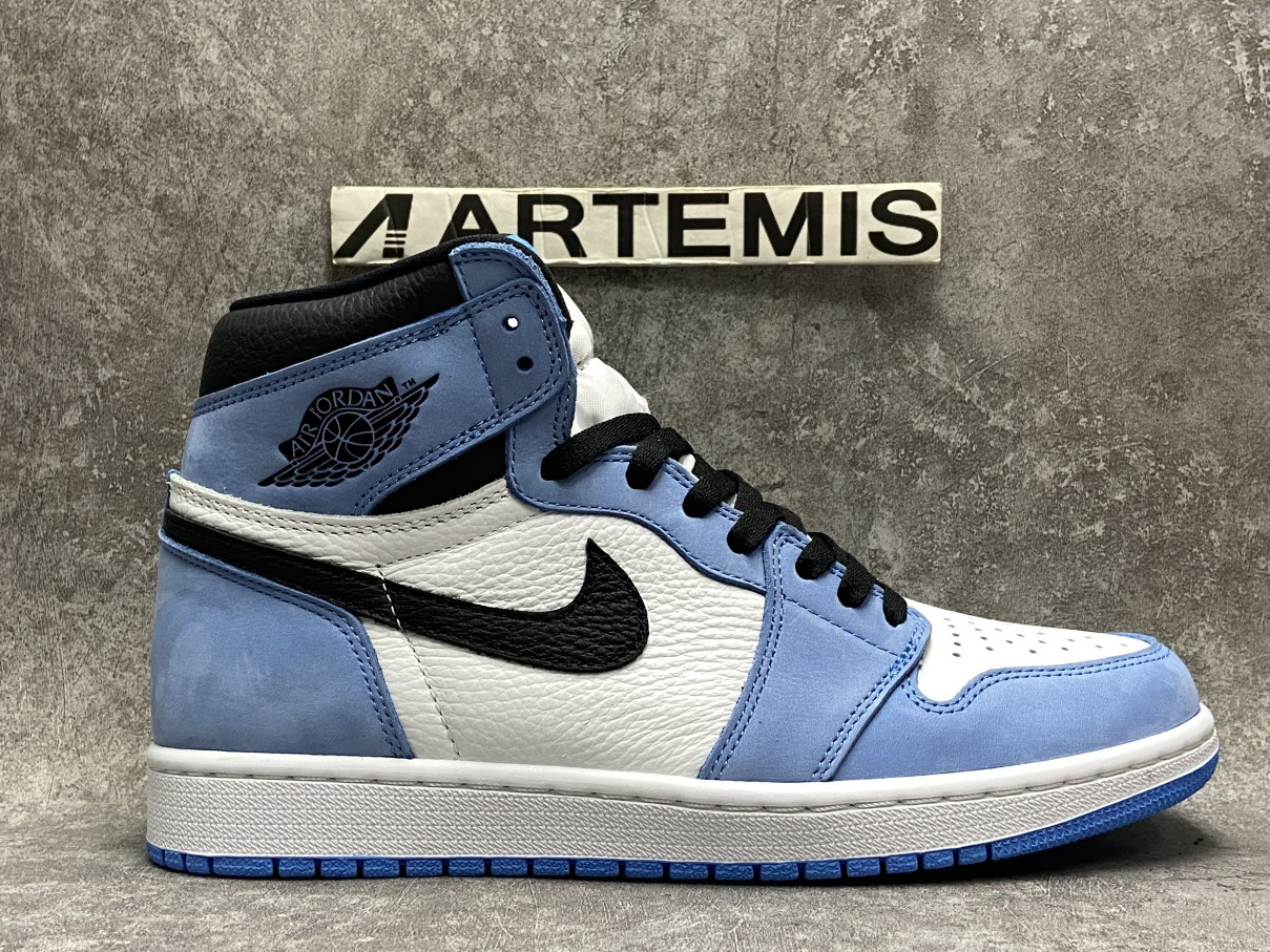 Air Jordan 1 Retro High White University Blue Black