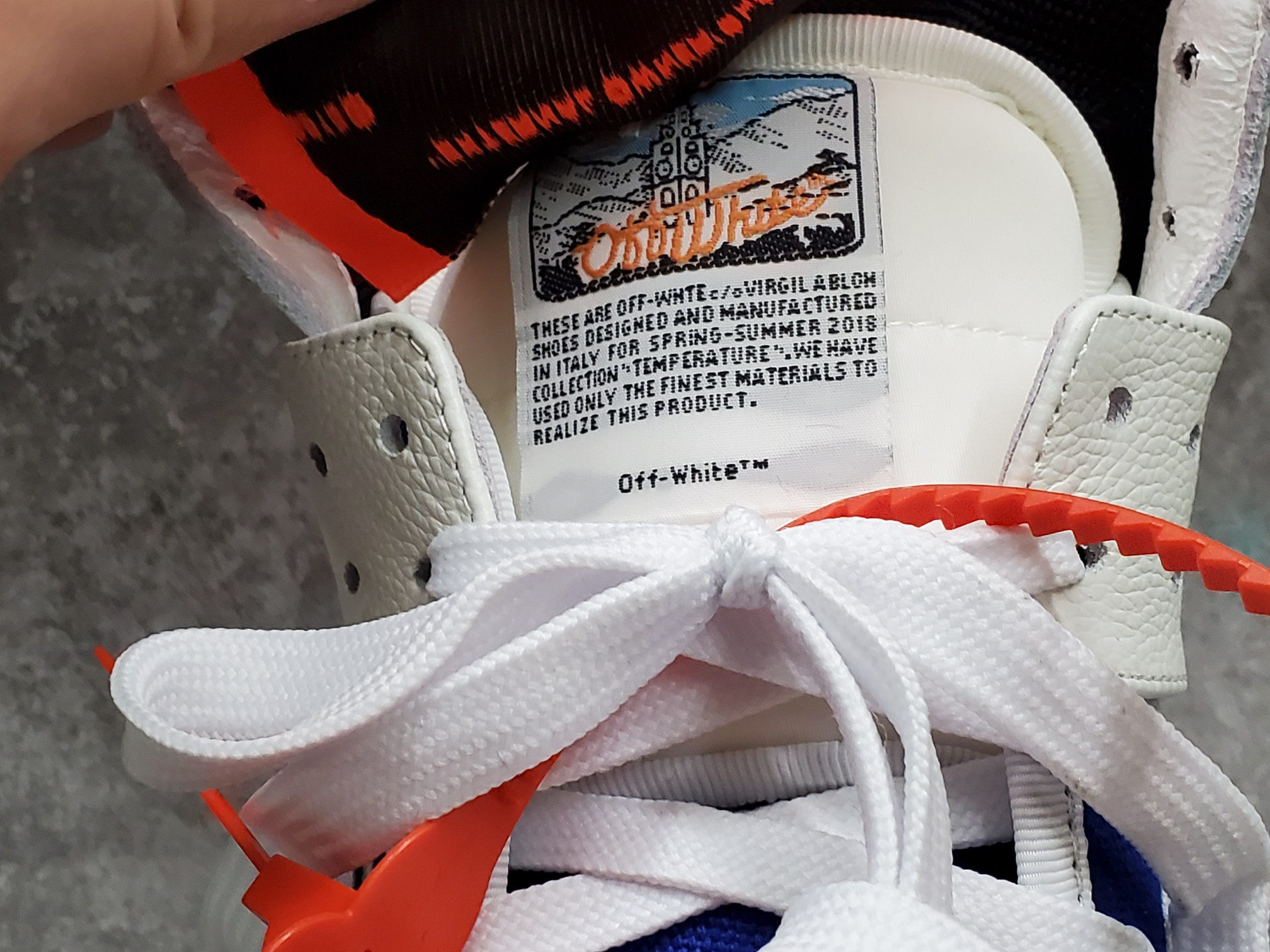 OFF-WHITE Off-Court 3.0 High White Blue