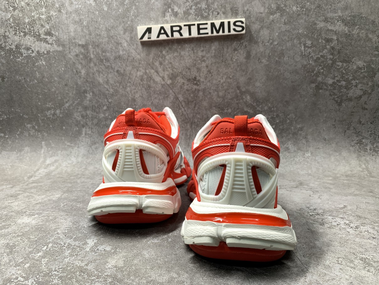 Balenciga Track 2.0 White Red