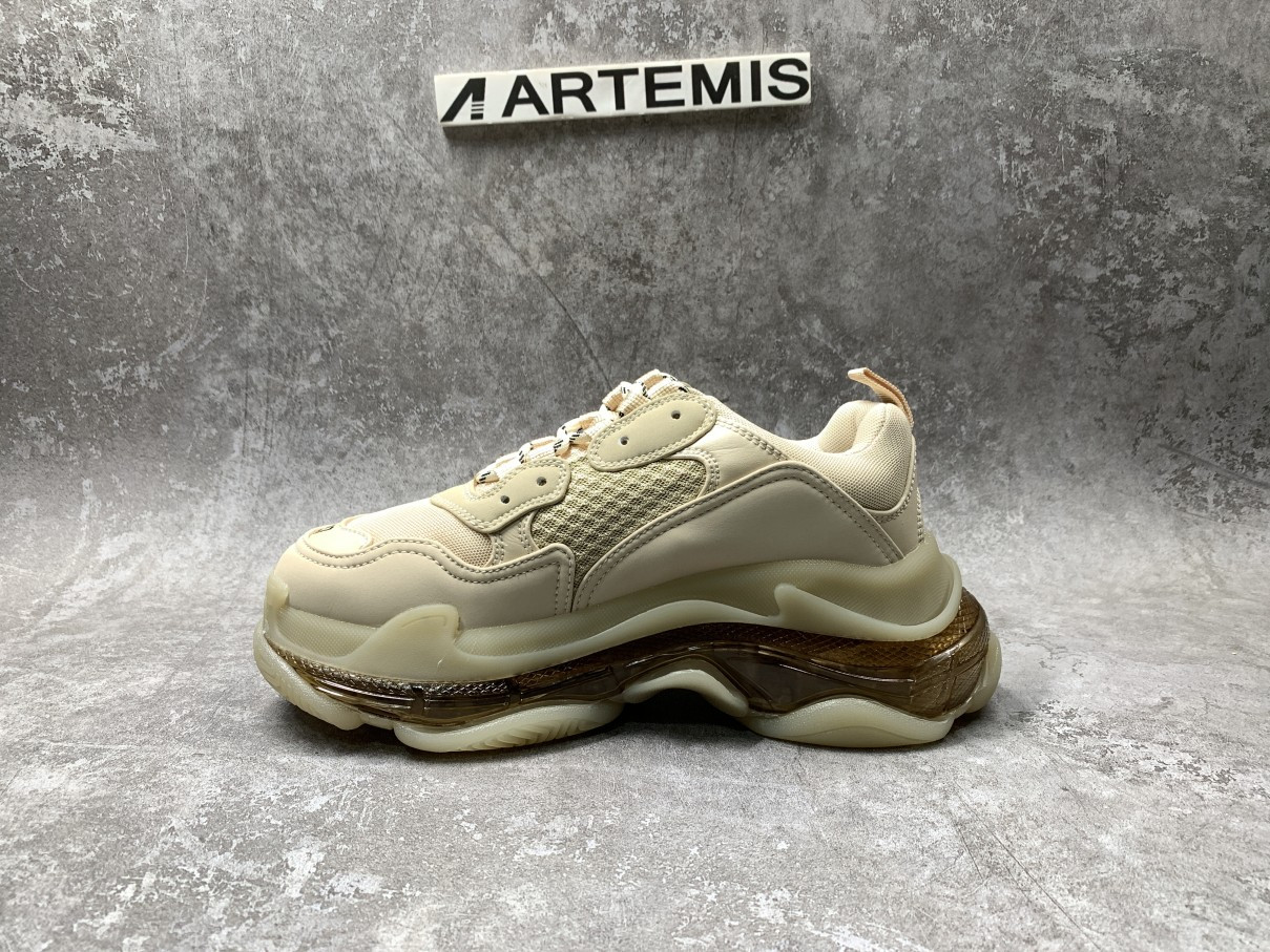 Balenciga Triple S Crystal Clear Sole
