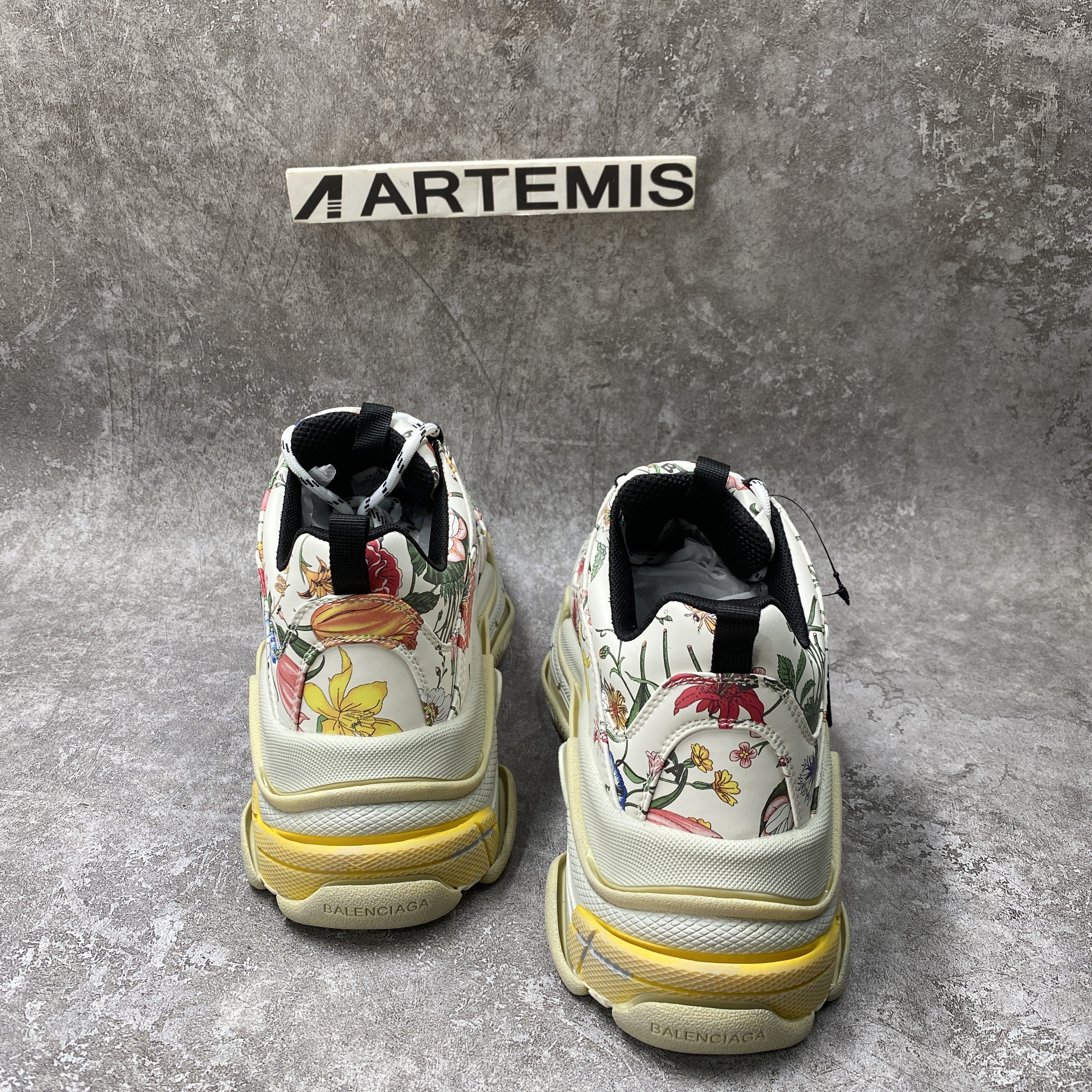 Balenciga X G The Hacker Project Triple S Flora Print