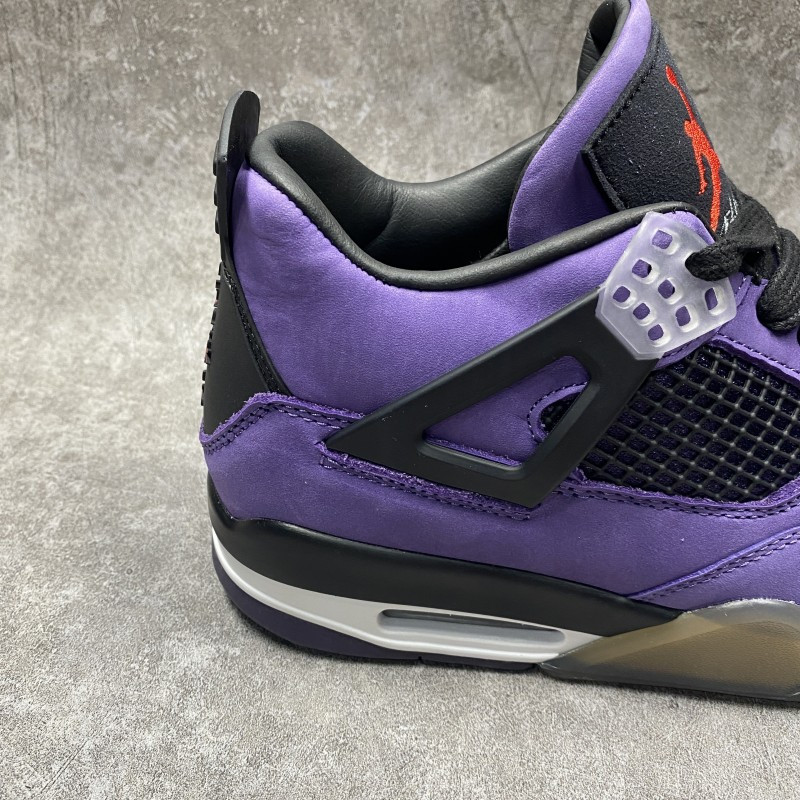 Air Jordan 4 Retro Travis Scott Purple(Friends and Family)