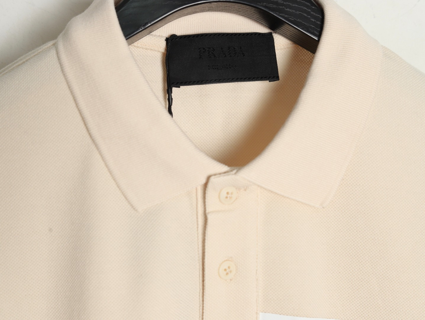 Pra*a short-sleeved polo shirt