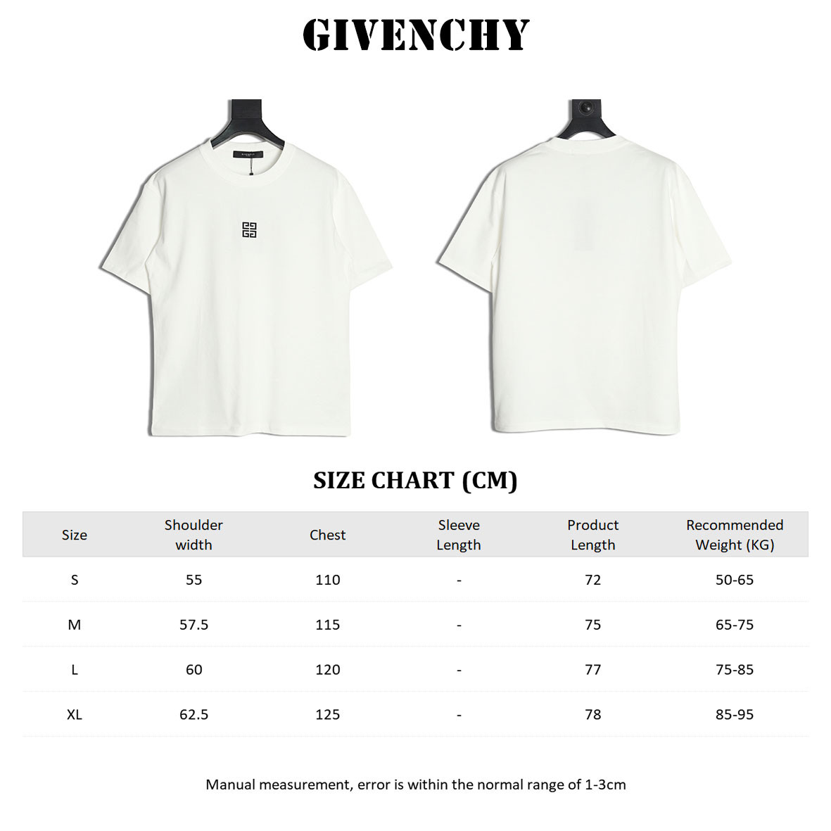 Givenchy 25SS Short-sleeved T-shirt