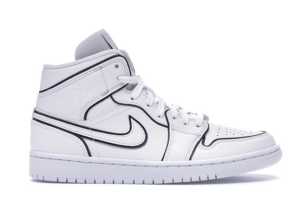 Air Jordan 1 Mid Iridescent Reflective White