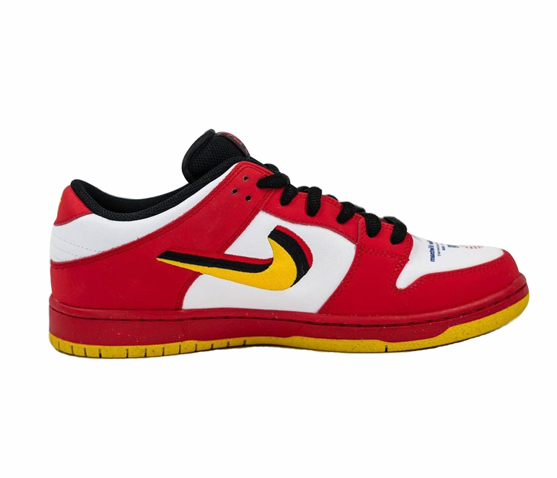 Nike SB Dunk Low Pro QS Red Yellow