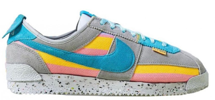 Union x Nike Cortez Blue Pink