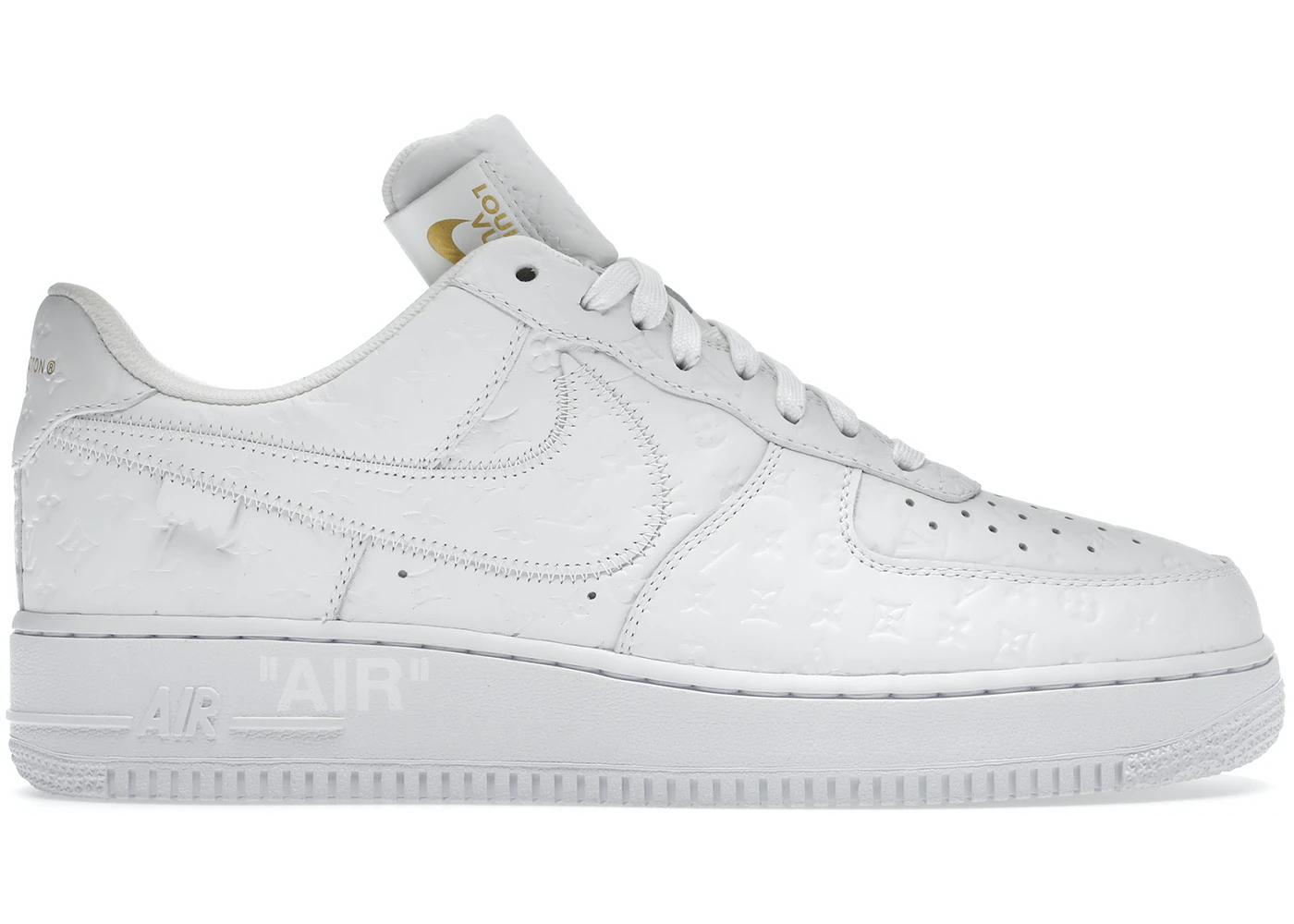 1V x Air Force 1 Low By Virgil Abloh White