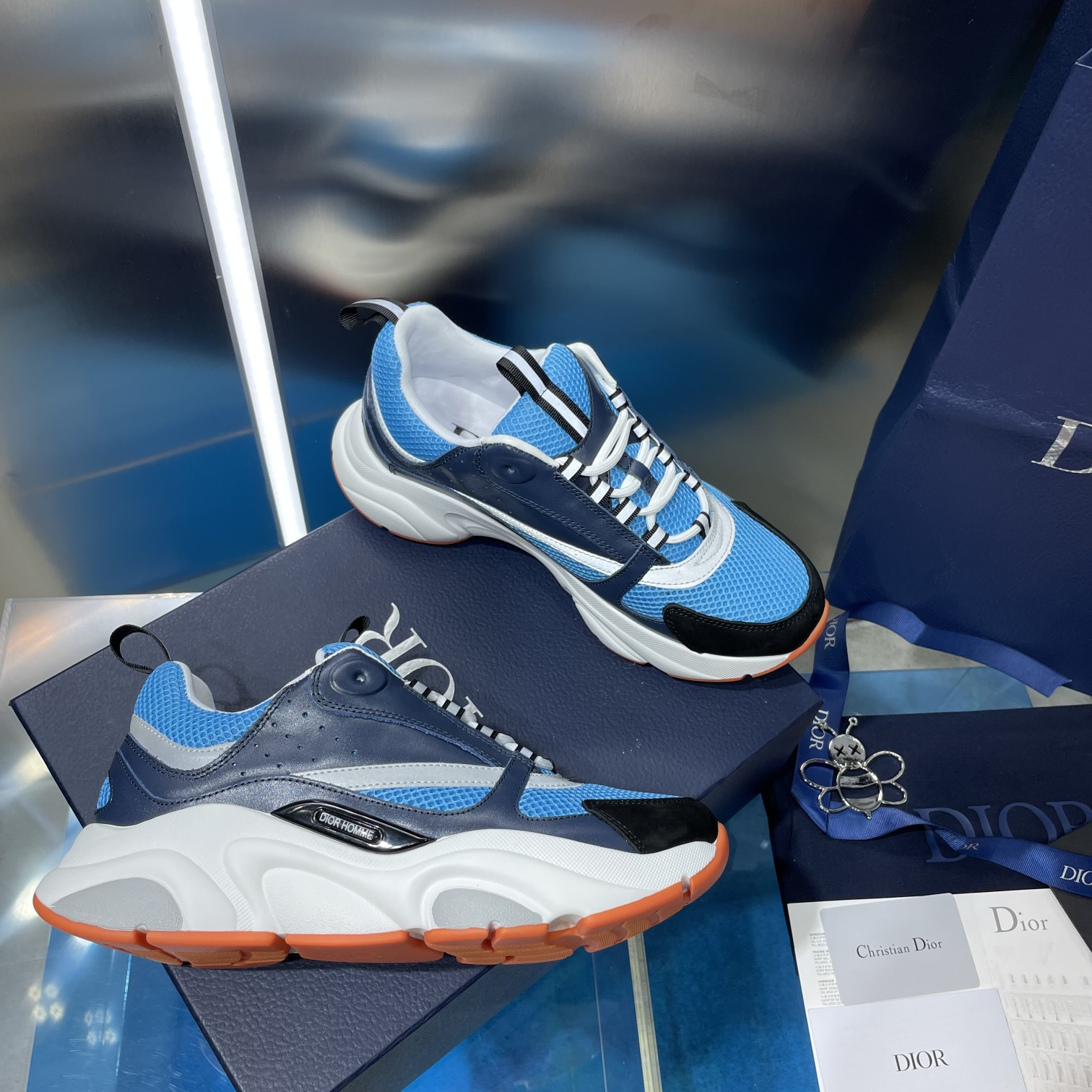 ua D*or b22 blue sneaker