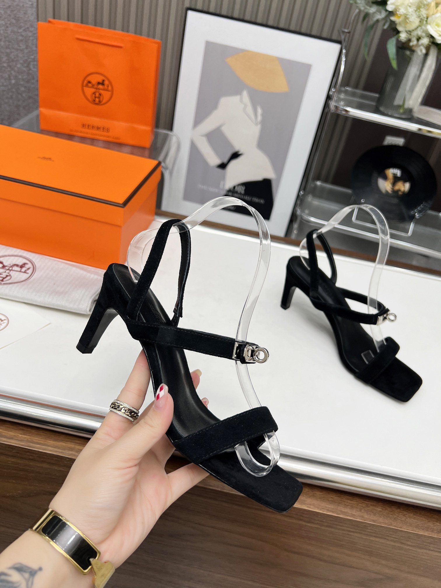 ua H**me5 glamour 95 sandal
