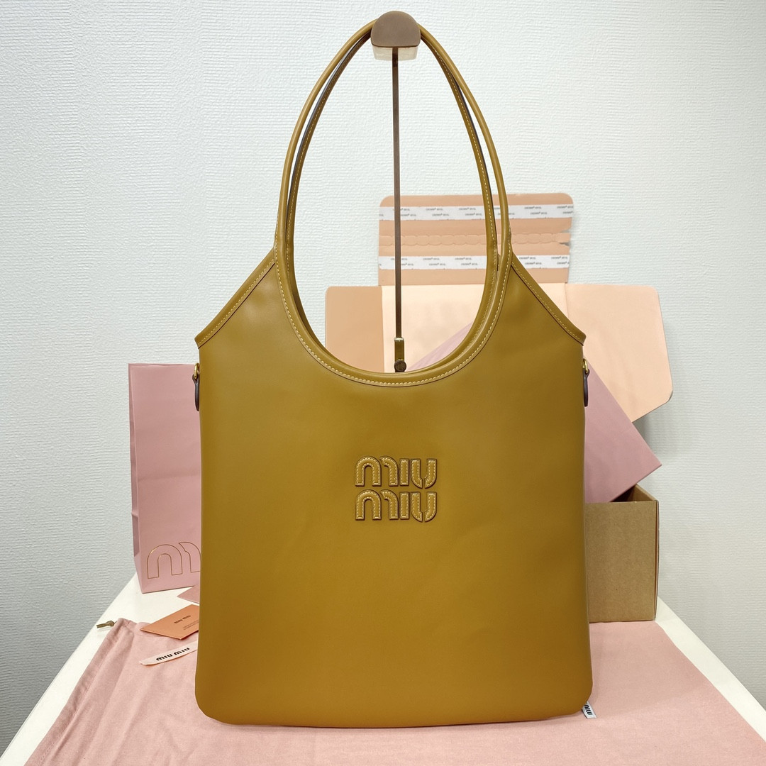 Miu Miu IVY leather bag 40x35cm