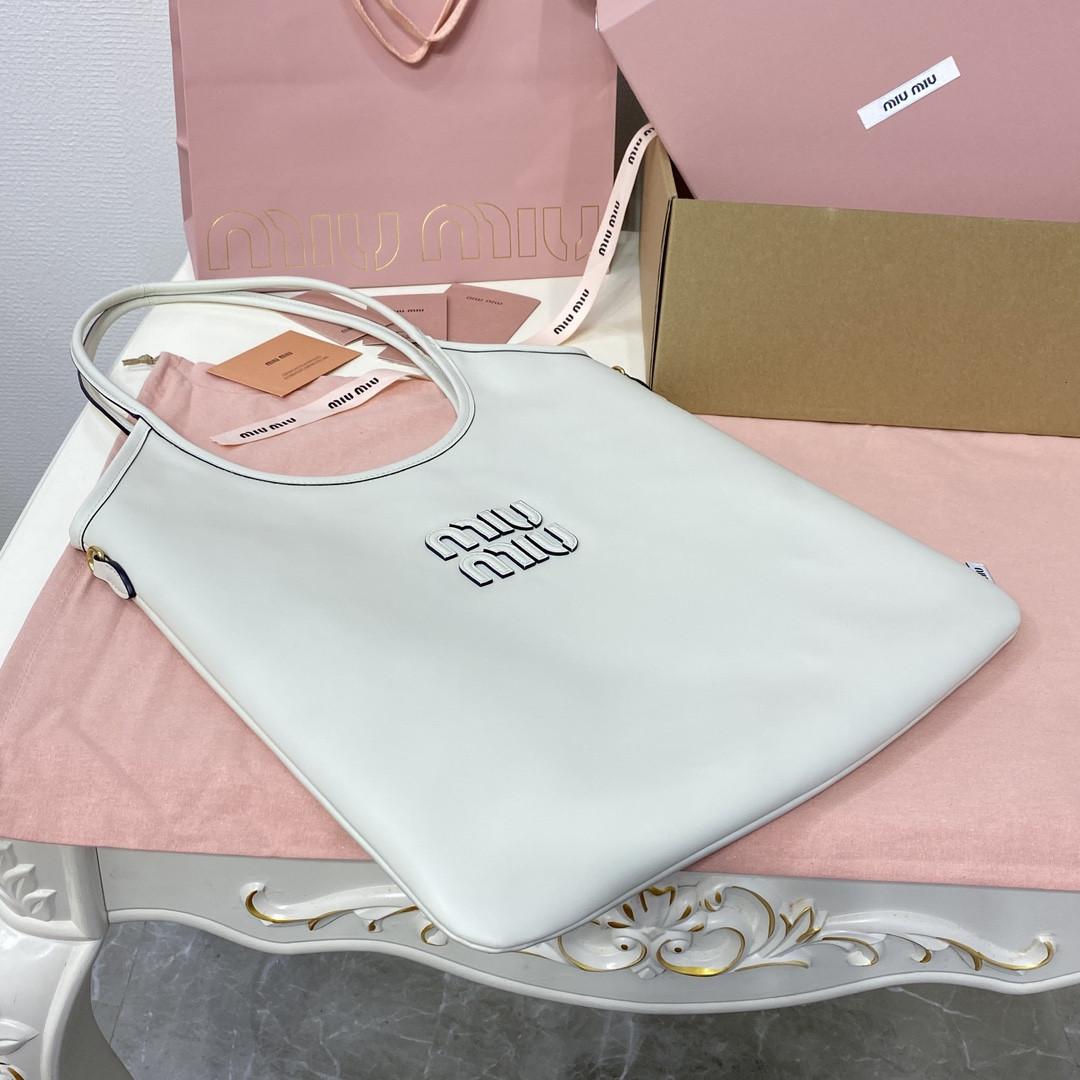 Miu Miu IVY leather bag 40x35cm