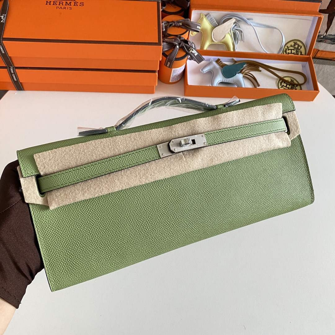 H**mes kelly cut 31cm epsom leather