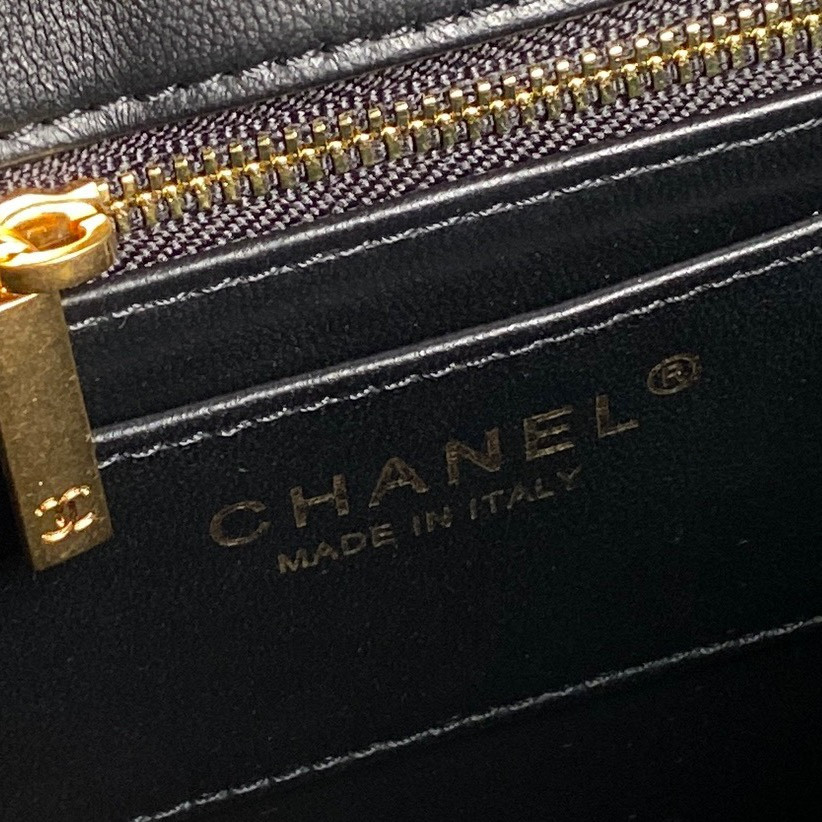 Ch*el 24k handbag 16×21×7cm