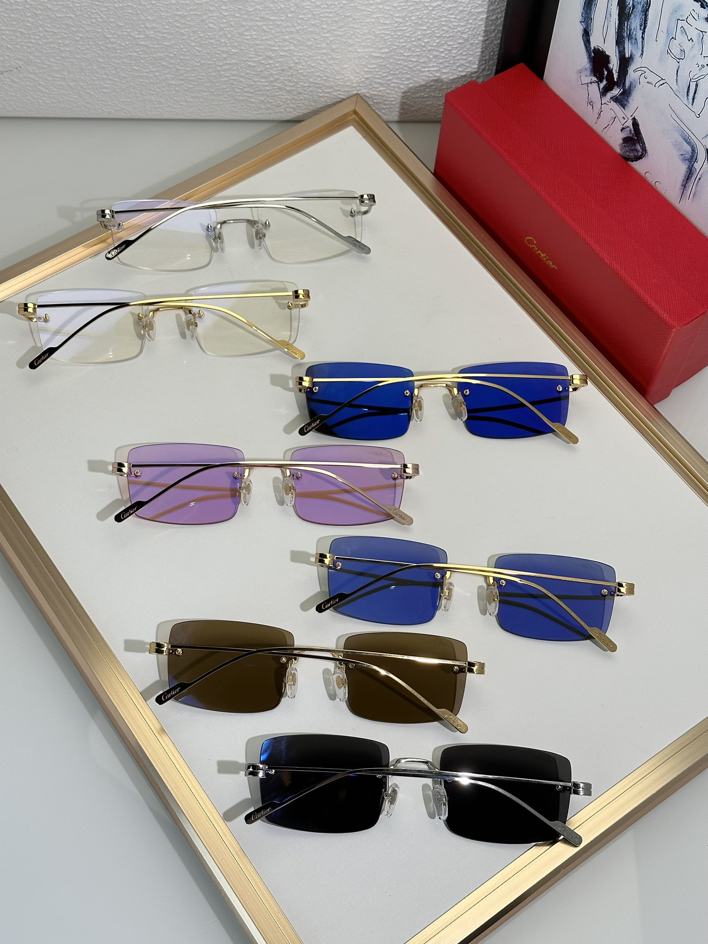 Ca*t*er glasses ct0367s 54-20-140