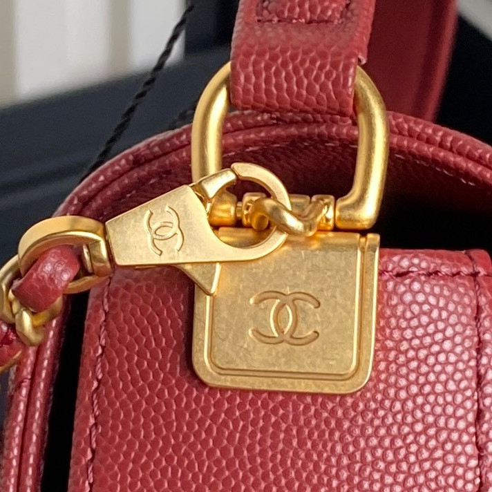 Ch*el classic flap bag 16×22×5cm as5166