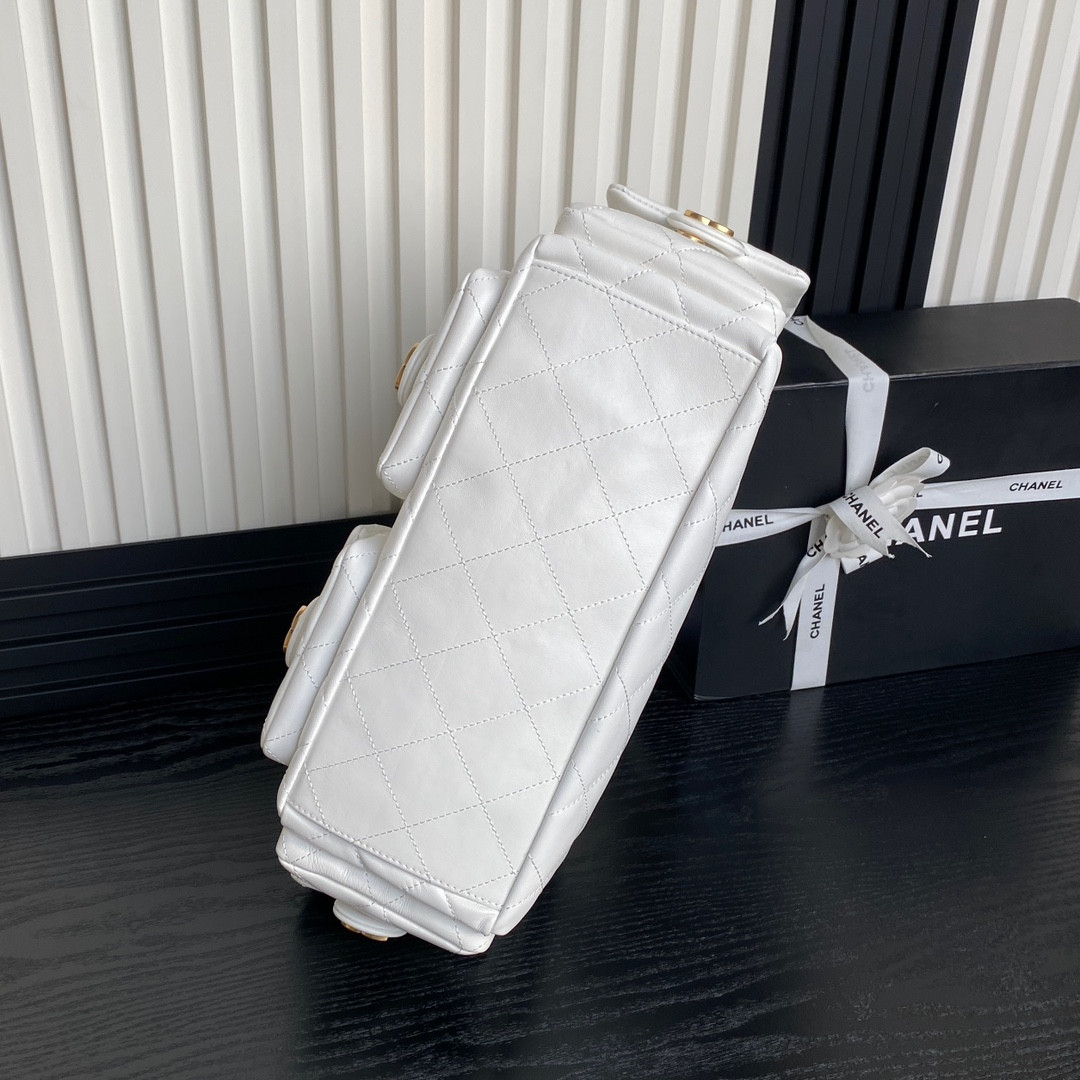 Ch*el 25c maxi hobo bag 27×35×18cm