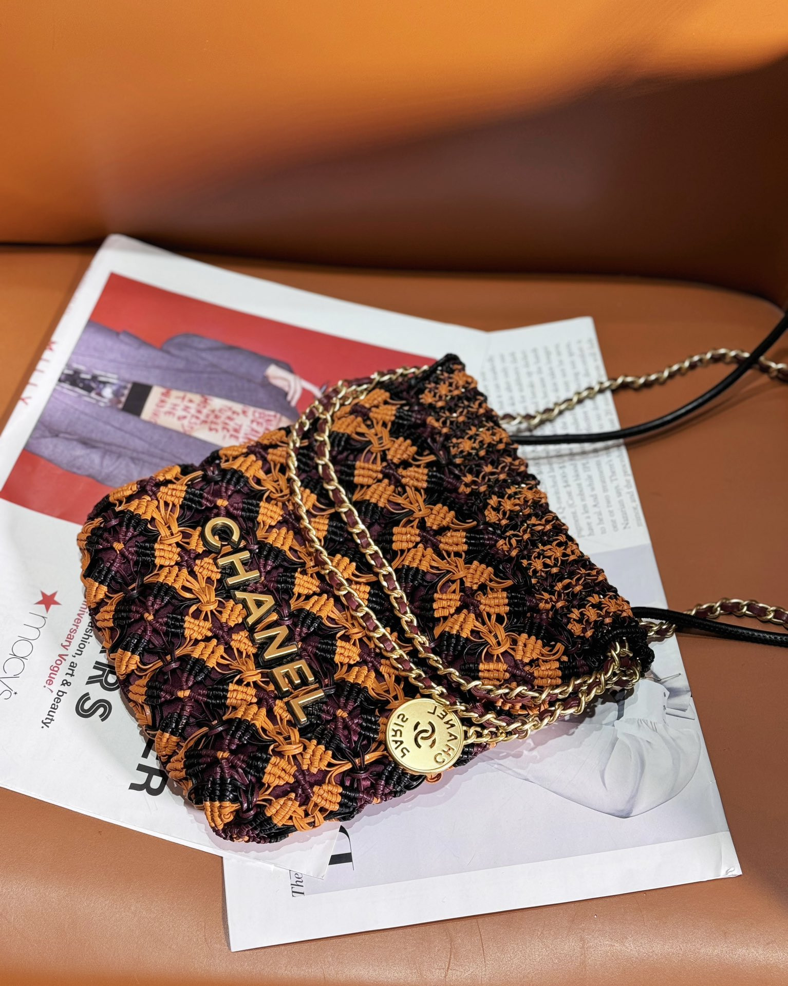Ch*el 22 mini handbag 23x18.5x6cm