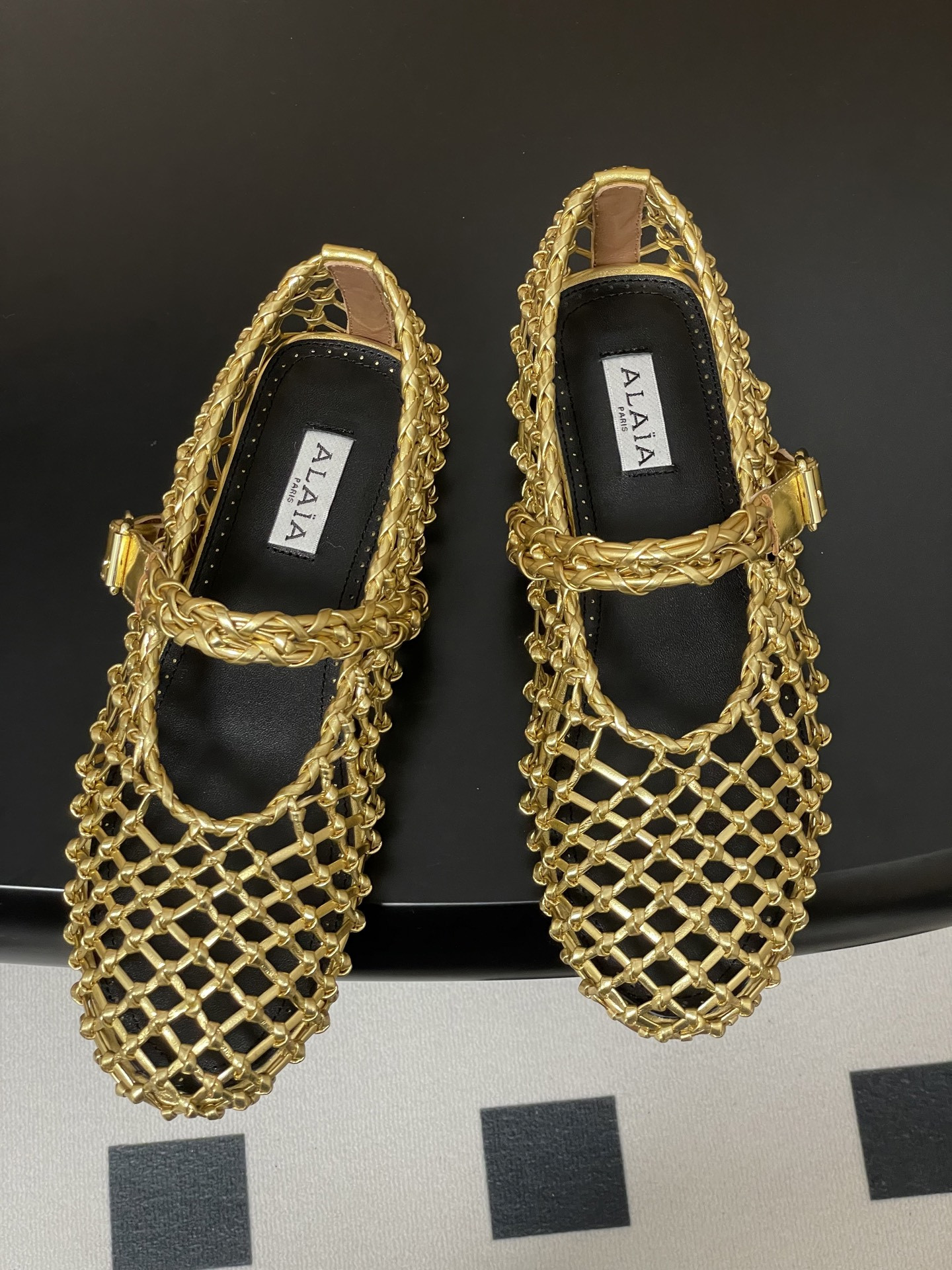 UA Alaïa BRAIDED BALLET FLATS(Customized Size 7-10 days production time)