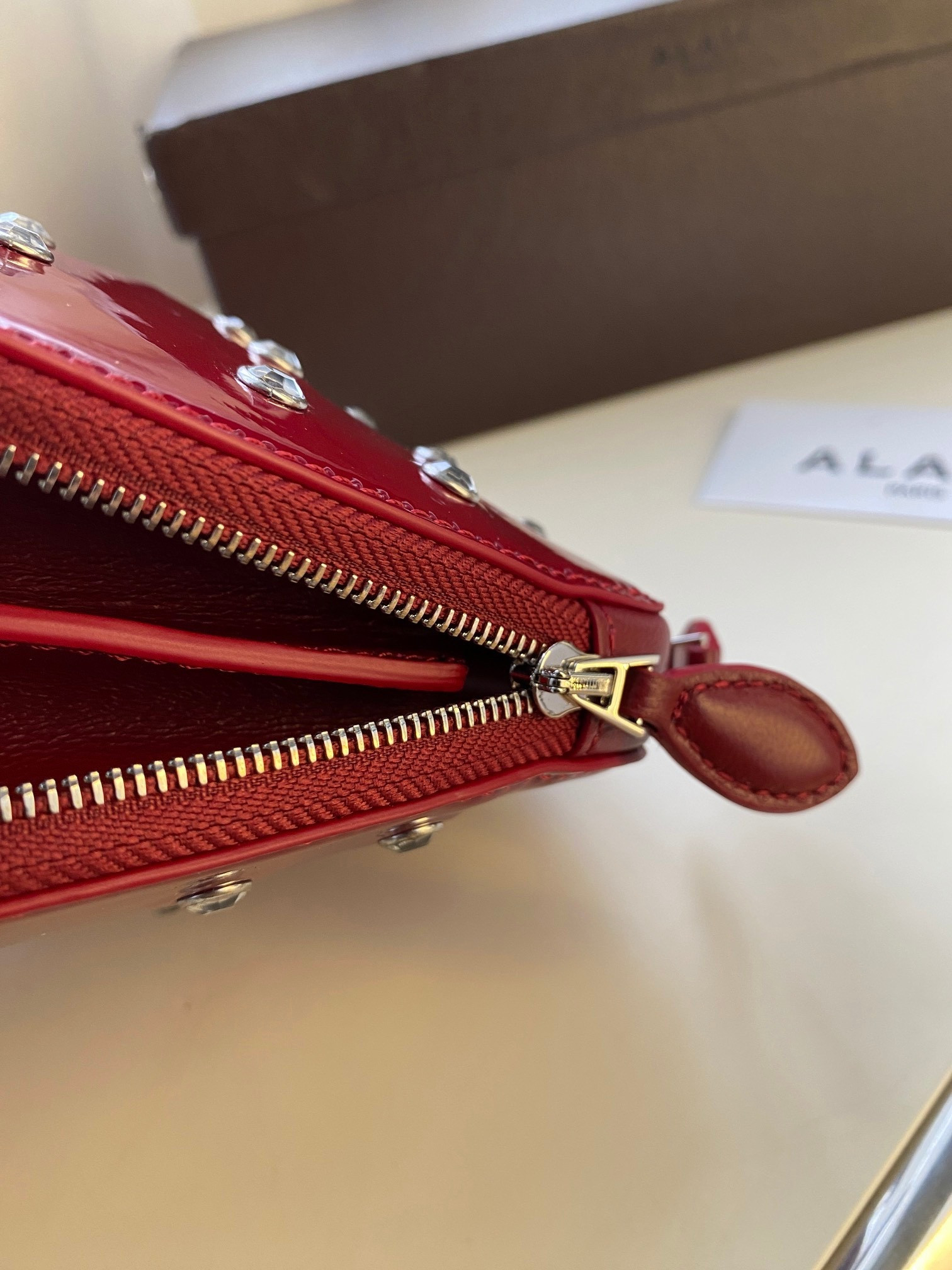 ALAÏA Le Coeur Heart Bag 18.5x20.5x5cm