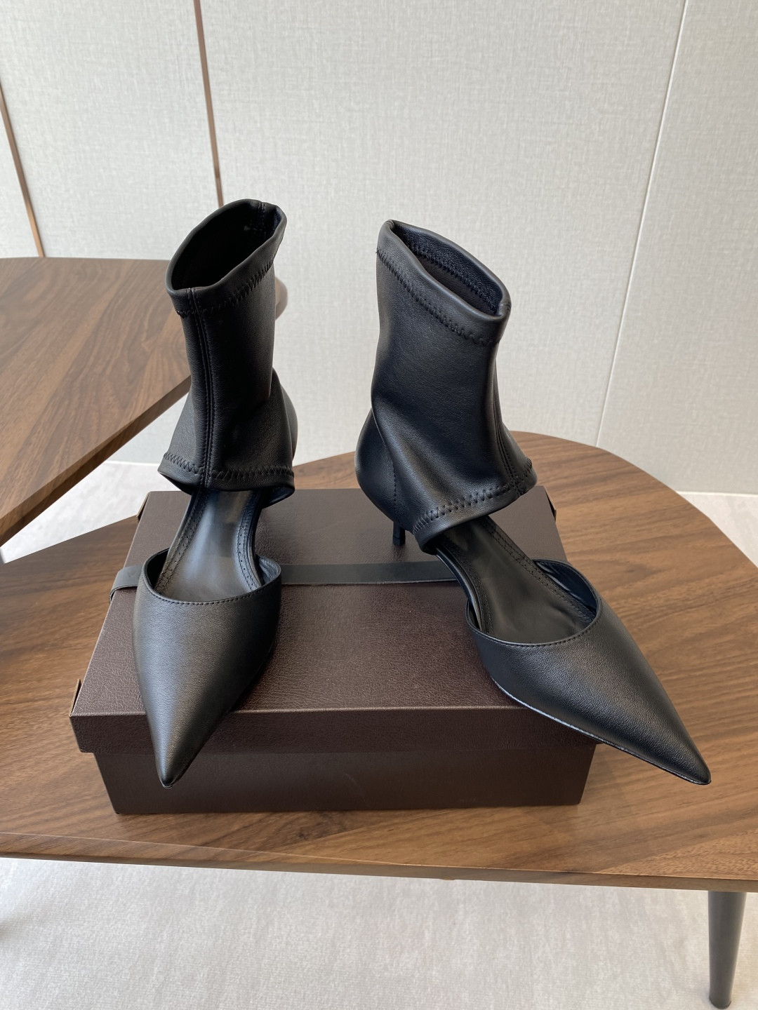 UA ALAÏA LOW BOOTS 5.5cm Heel