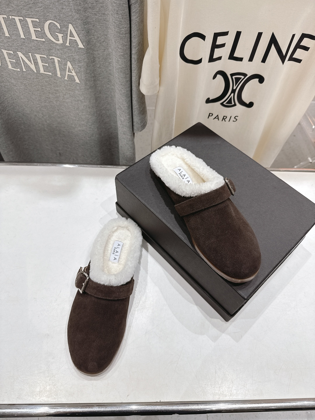 UA Alaia Flat Mules