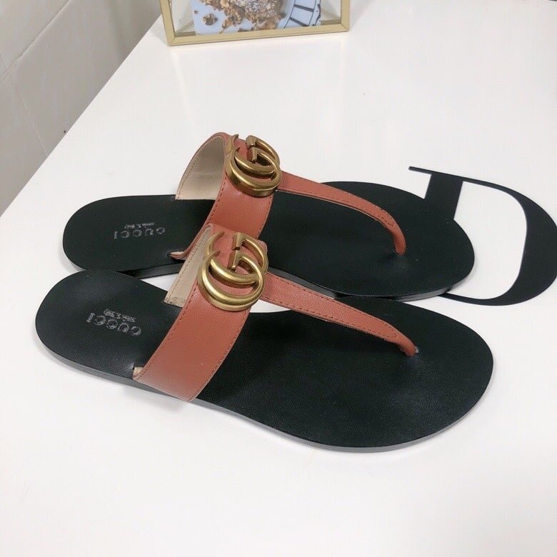 Gvc*1 Double G Thong Leather