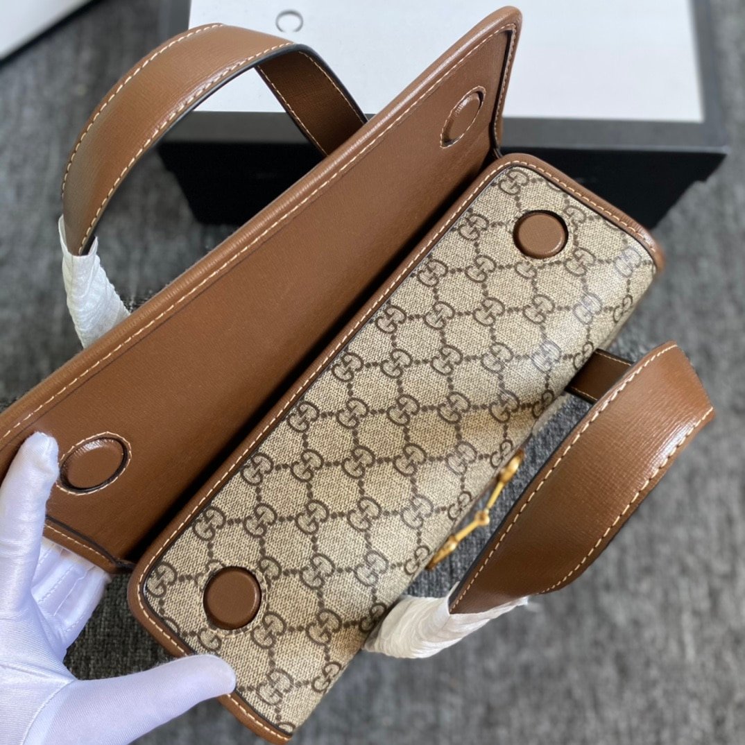 Gvc*1 Horsebit 1955 Mini Top Handle Bag 27.5Cm 645453 92Tcg 8563