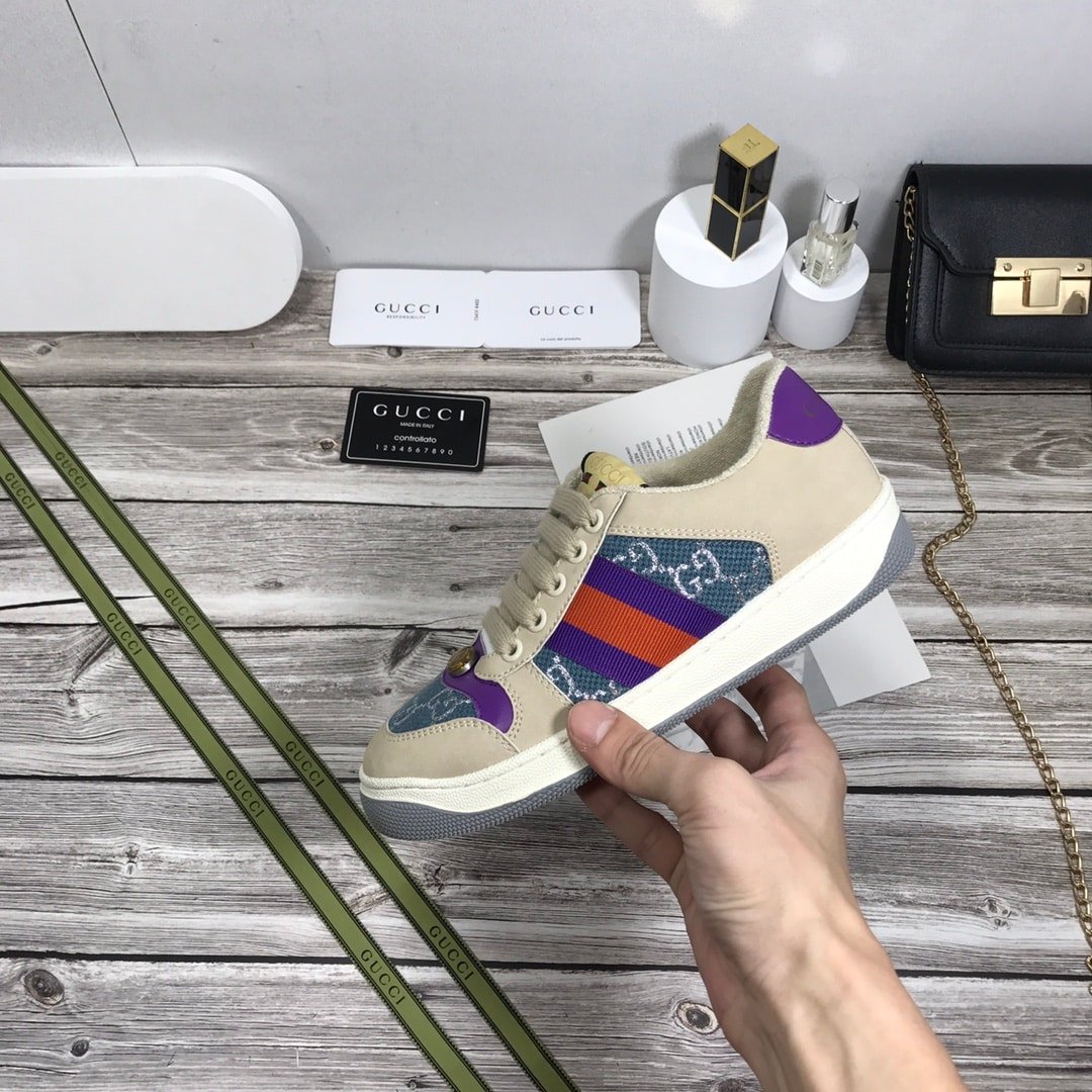 Gvc*1 Wmns Screener Blue Gg Lamé 577684 2C830 4690
