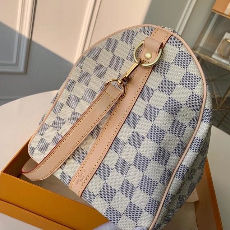 L0vis Vvtt0n Speedy Bandoulière 30 Damier Azur 30Cm N41373