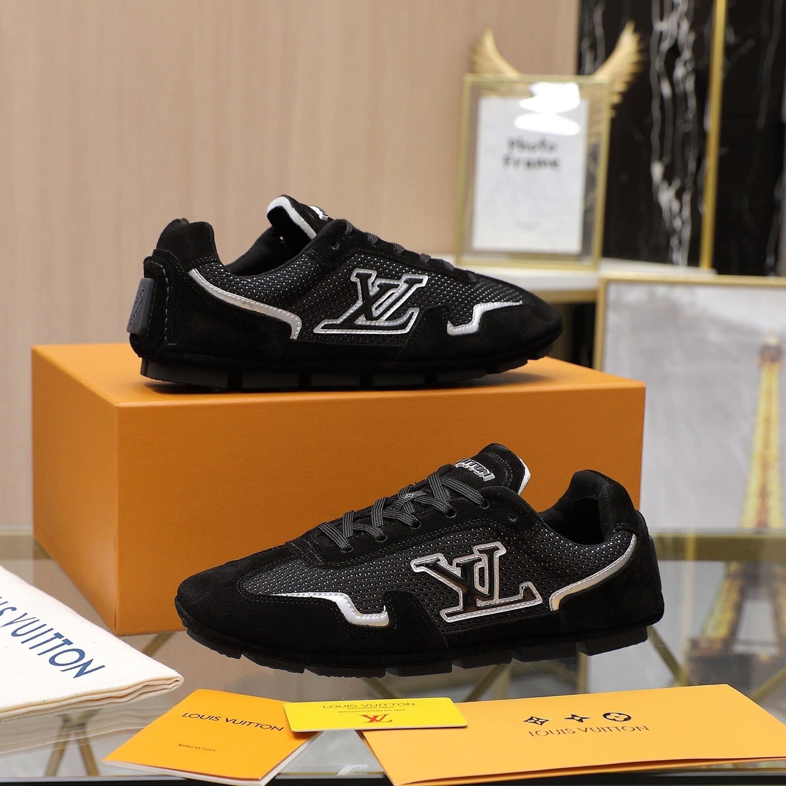L0vis Vvtt0n Lv Rally Sneaker Black 1Ahtzk