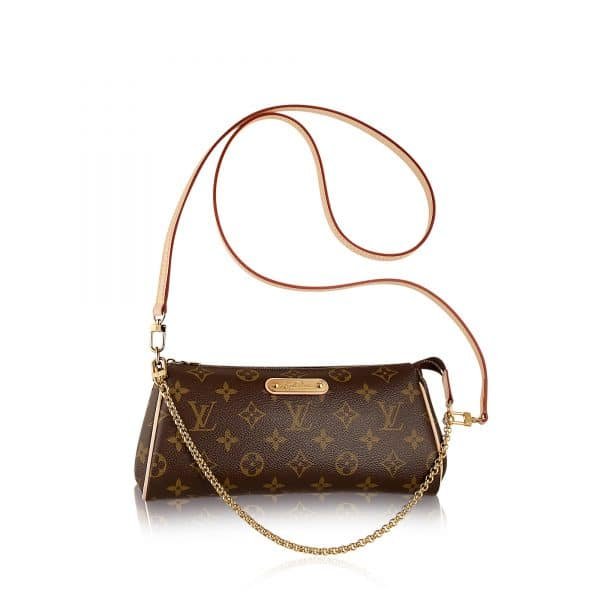 L0vis Vvtt0n Pochette Eva Monogram Canvas Brown 25Cm